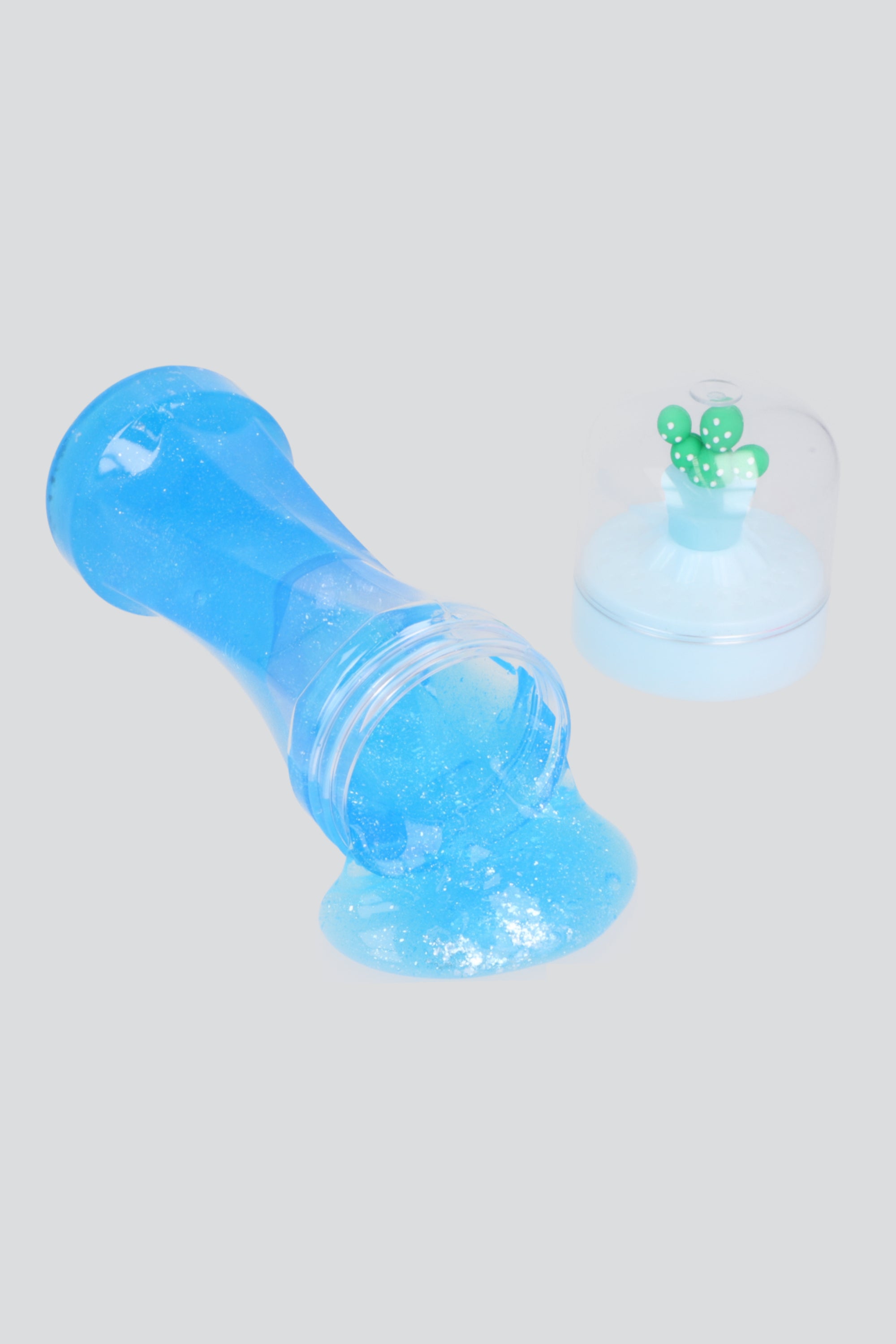 SLIME CACTUD ENCAPSULADO AZUL