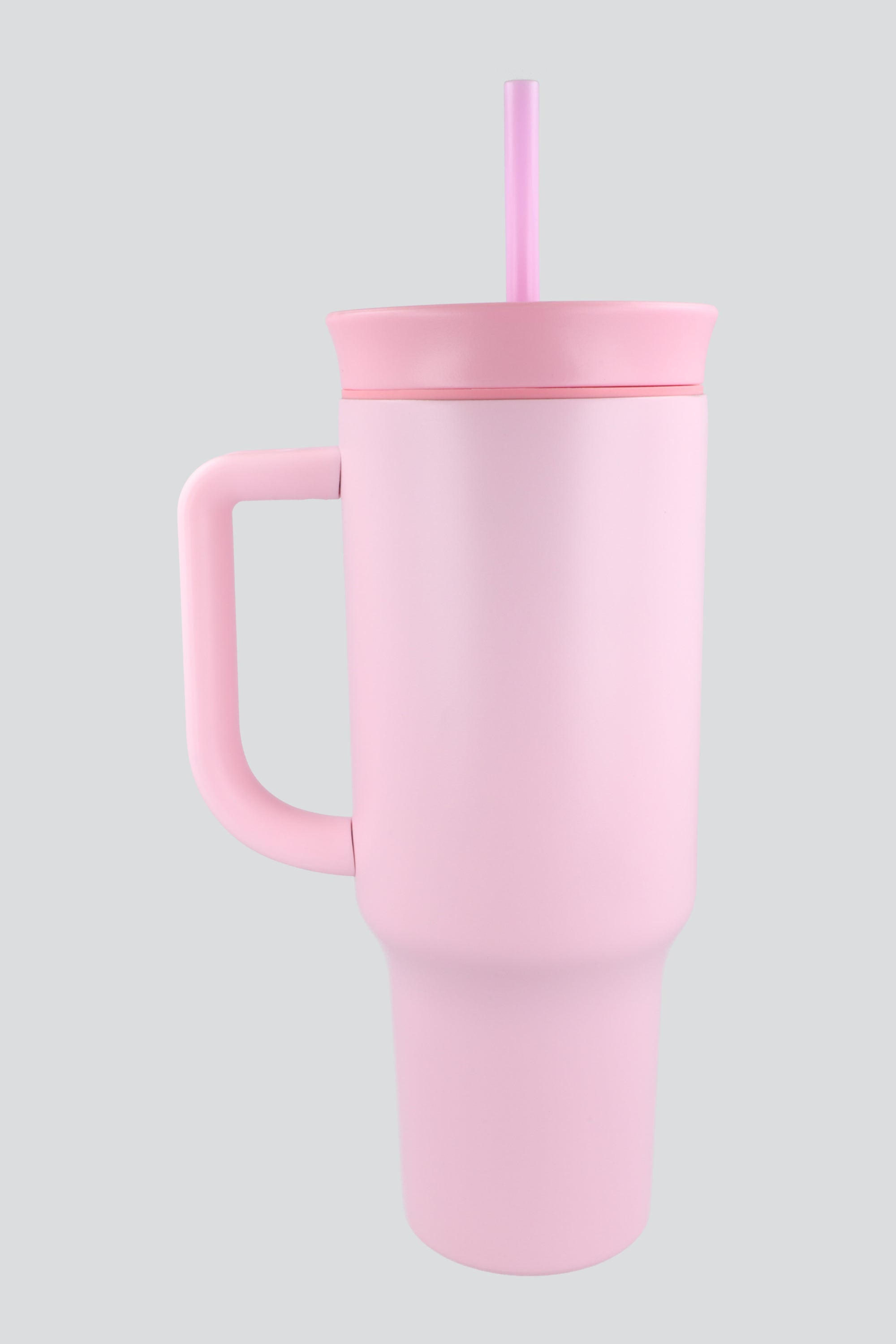 Vaso popote color block 1200 ml ROSA