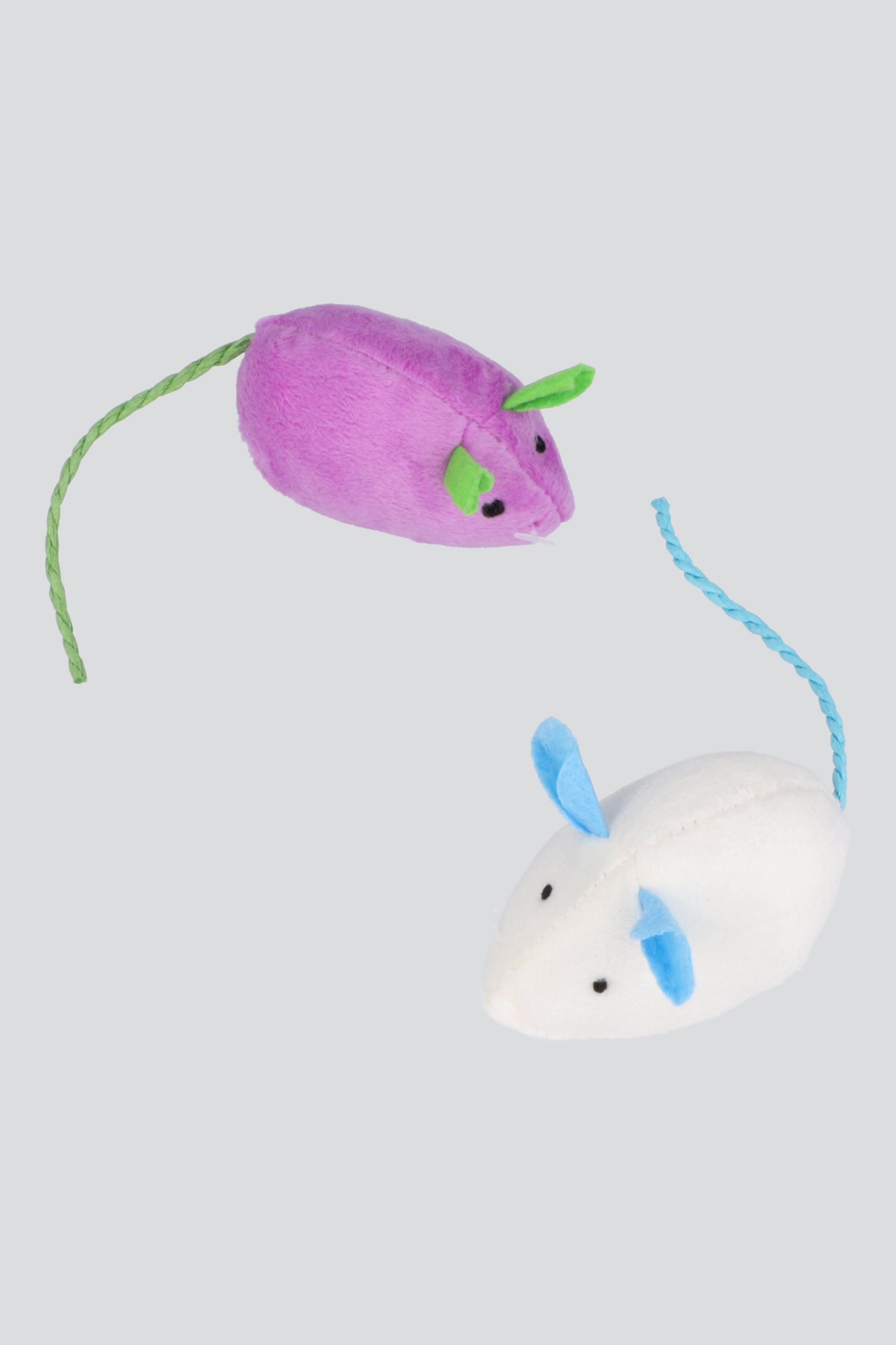 Set de 2 juguetes mascota ratón MULTICOLOR