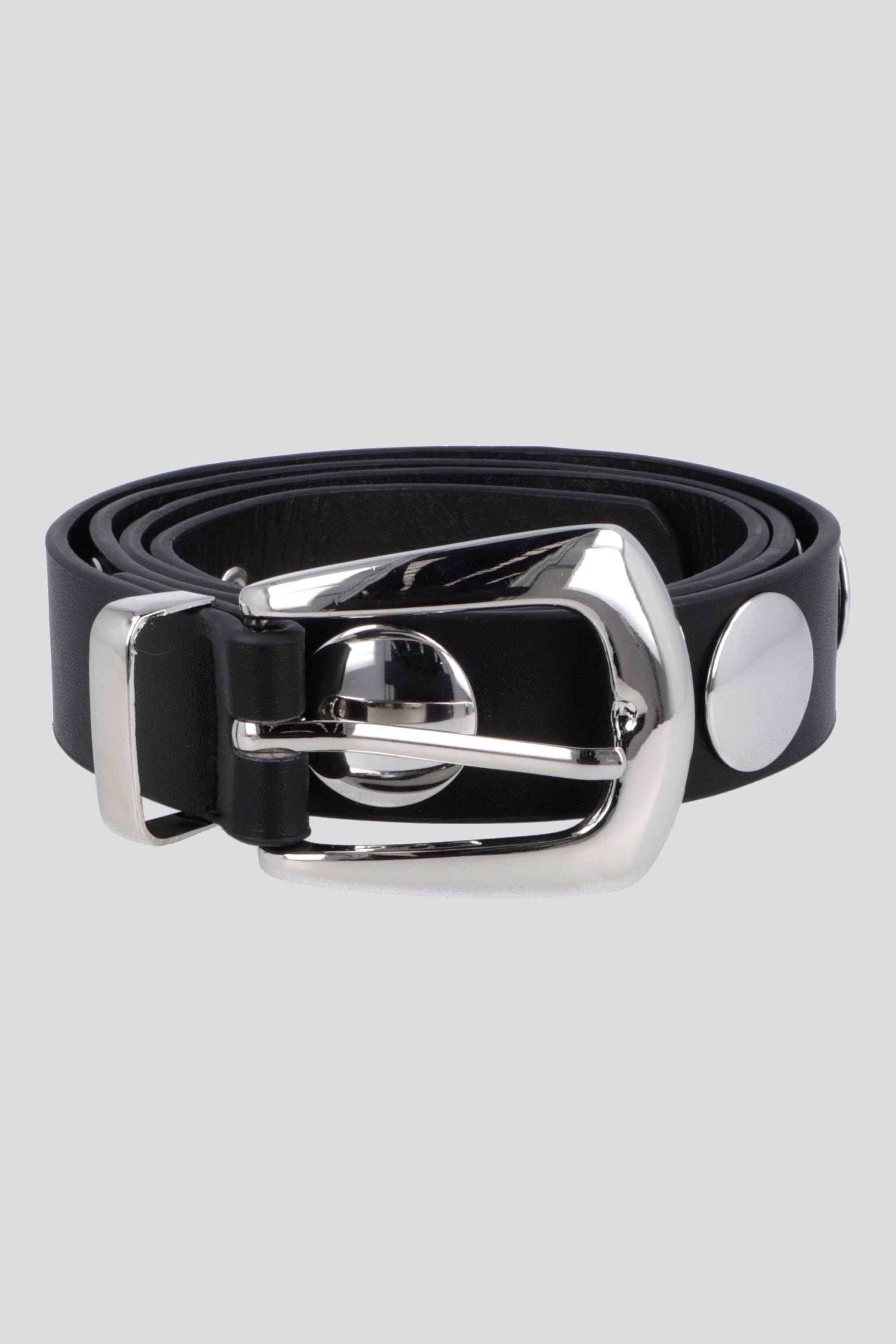 Cinturon remaches bolas grandes NEGRO