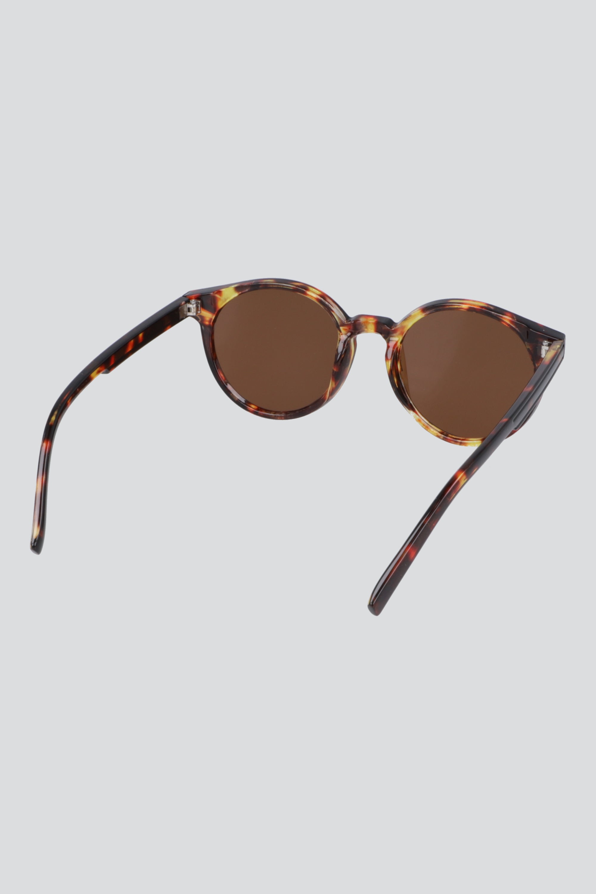 Lentes redondos armazón grueso CAFE