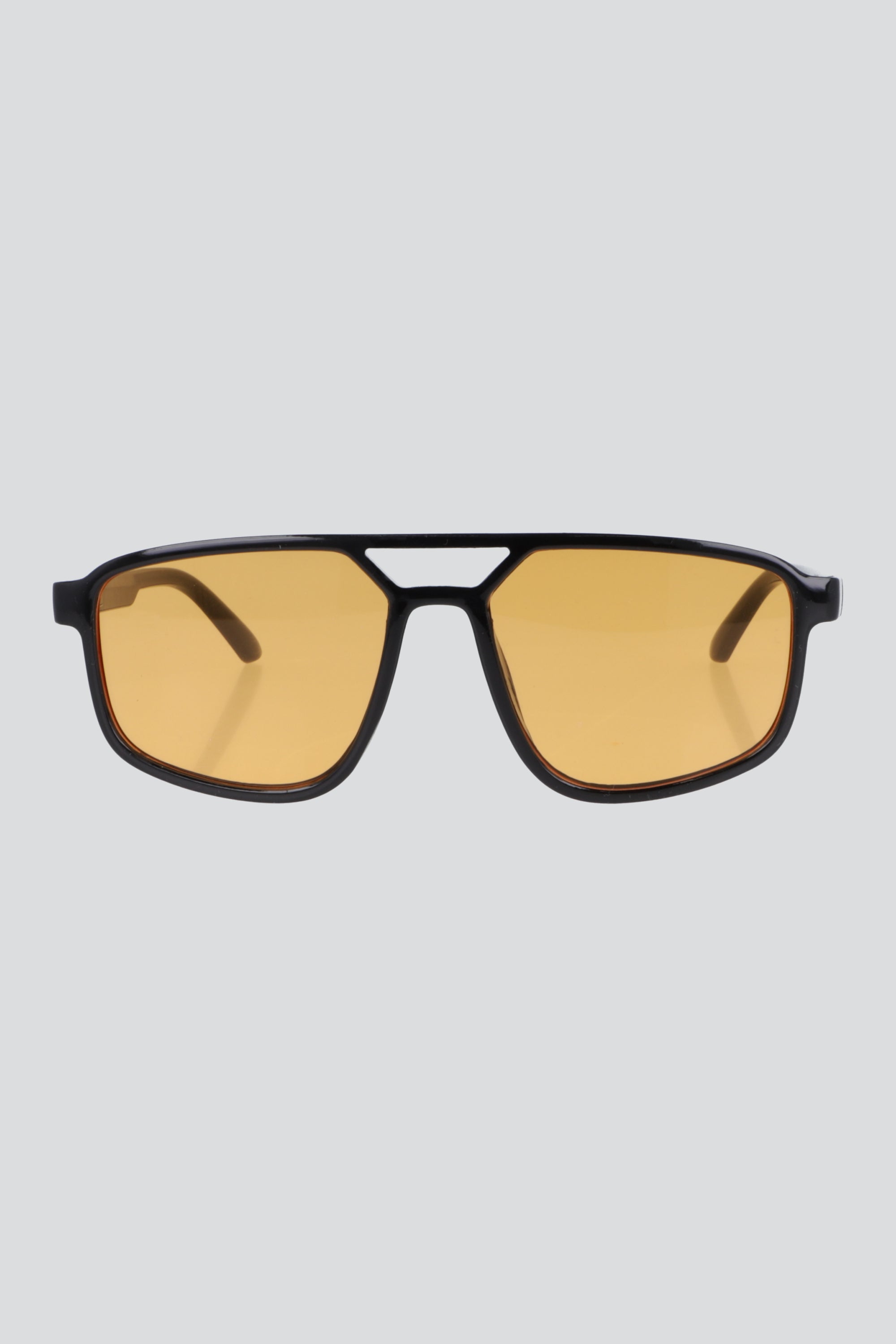 Lentes aviador retro alargado pasta AMARILLO