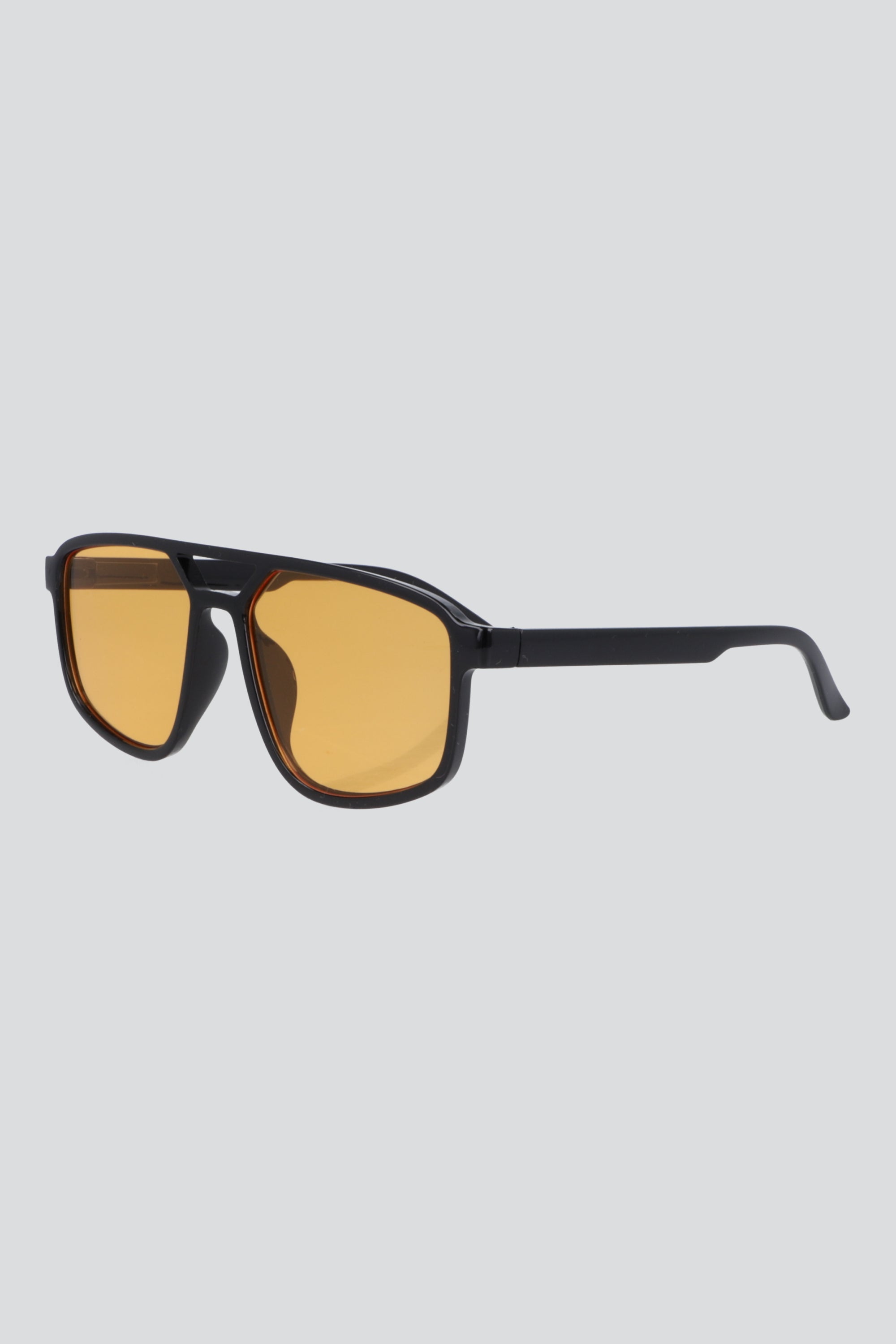 Lentes aviador retro alargado pasta AMARILLO