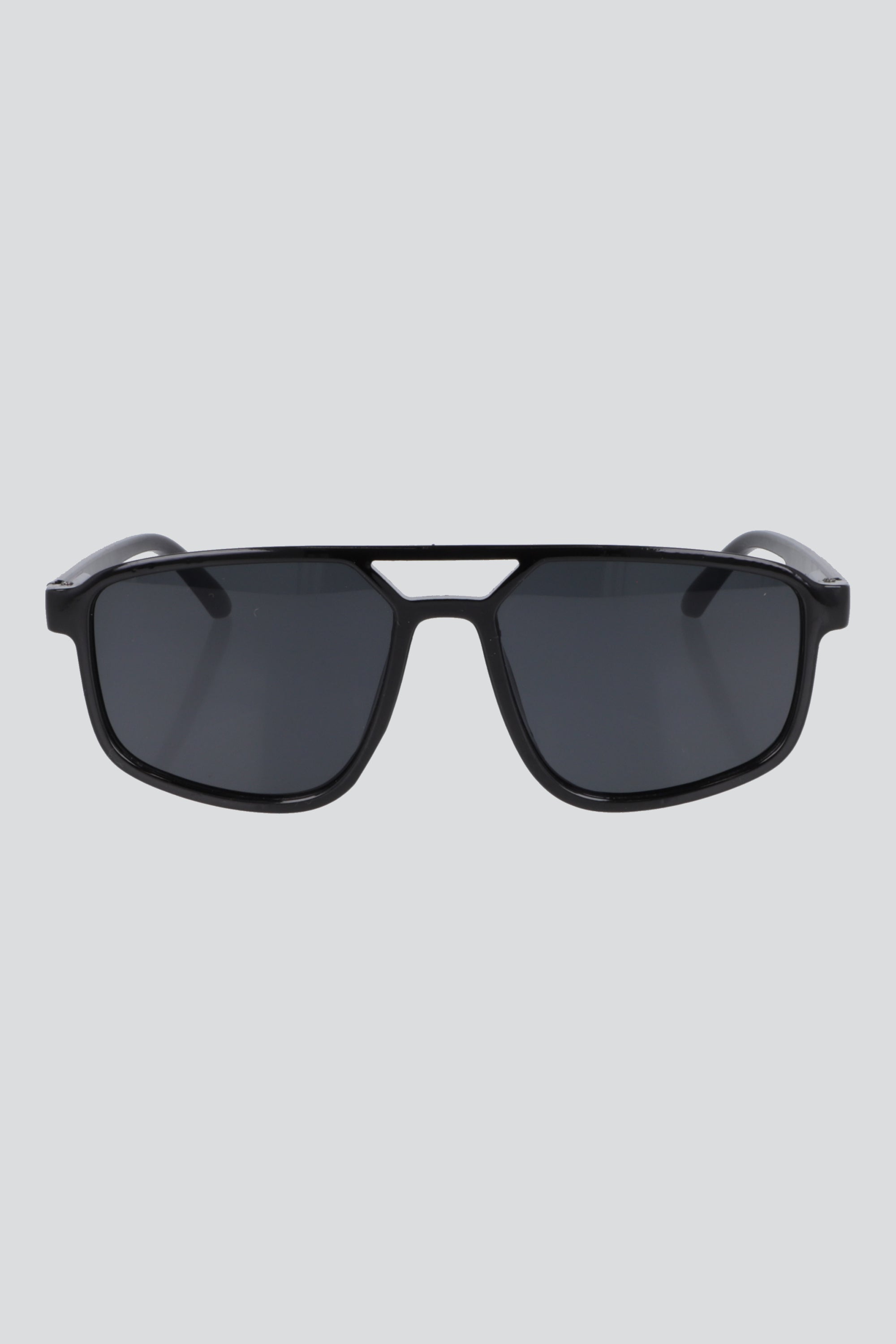 Lentes aviador retro alargado pasta NEGRO
