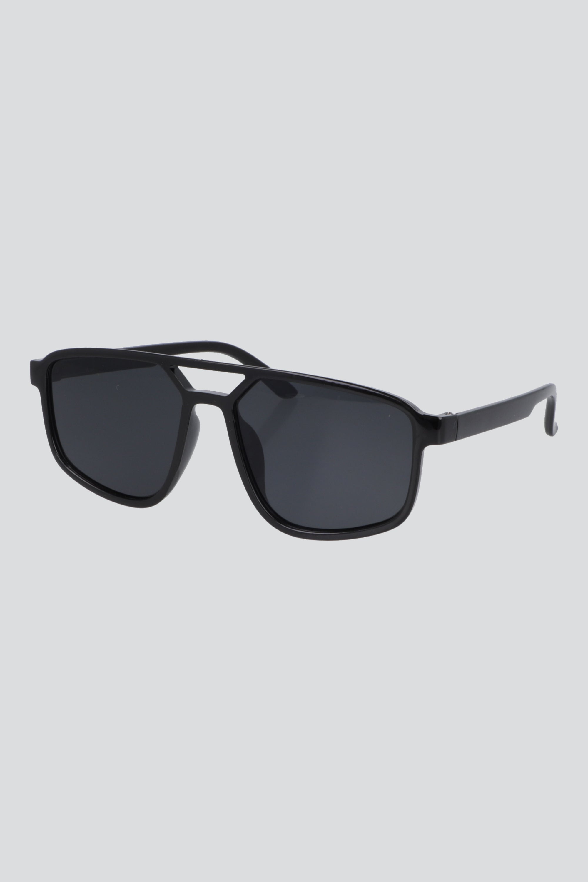 Lentes aviador retro alargado pasta NEGRO