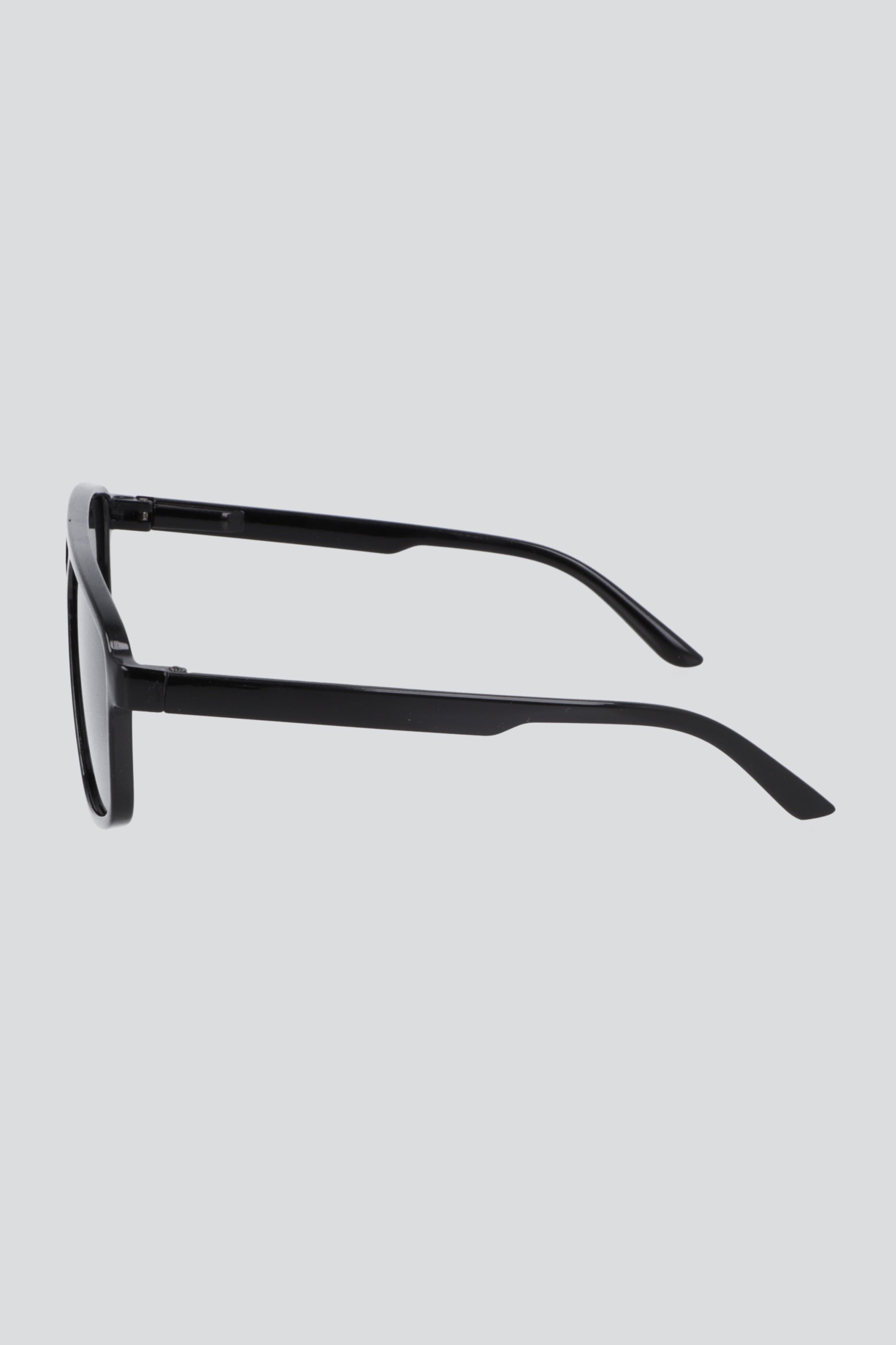 Lentes aviador retro alargado pasta NEGRO