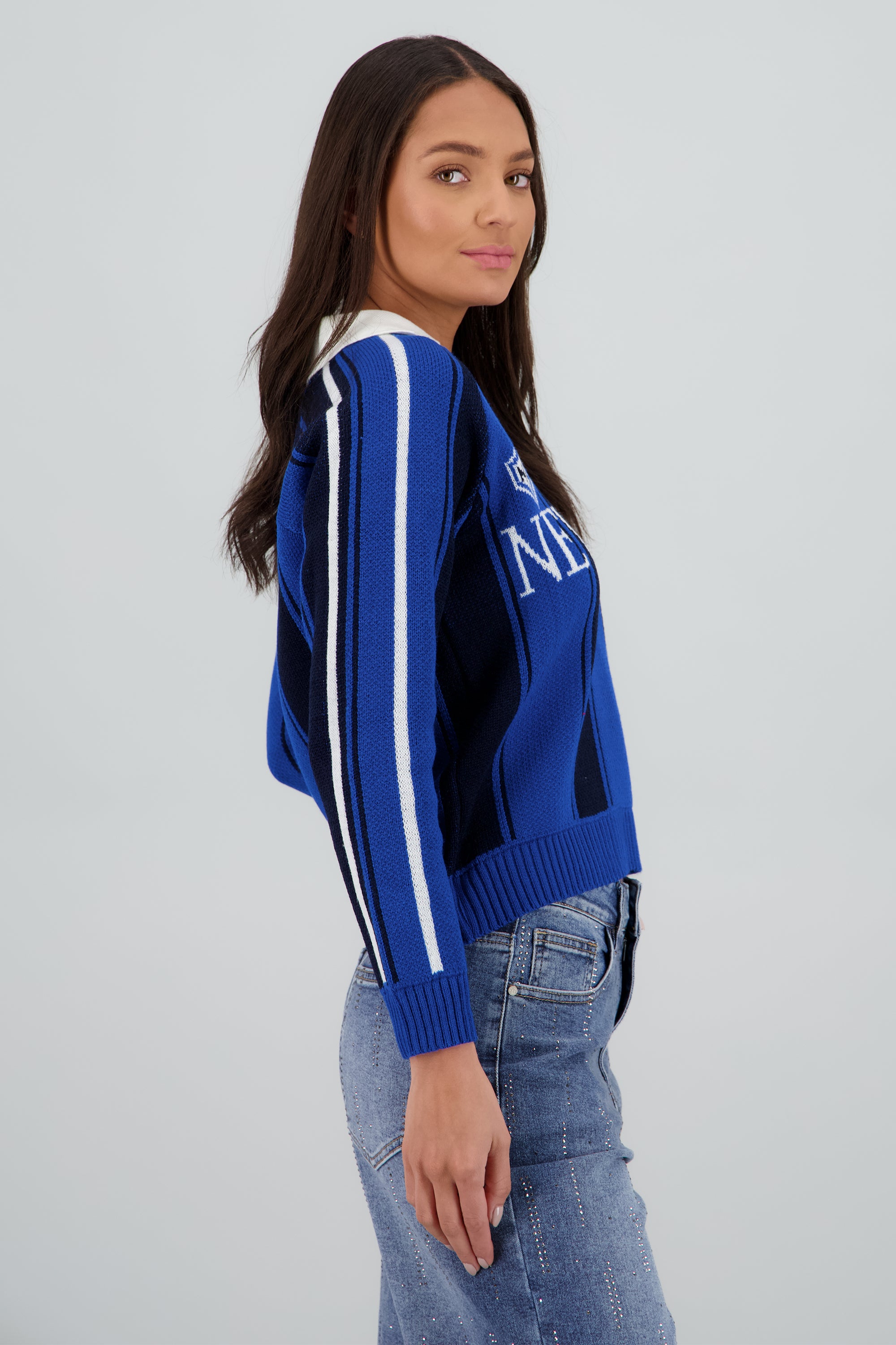 Sueter jersey New York AZUL COMBO