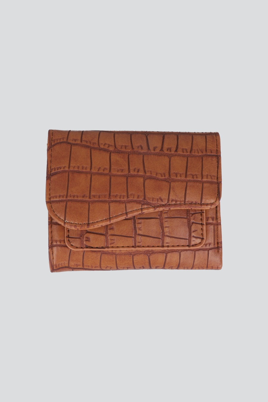 Cartera mini onda croco