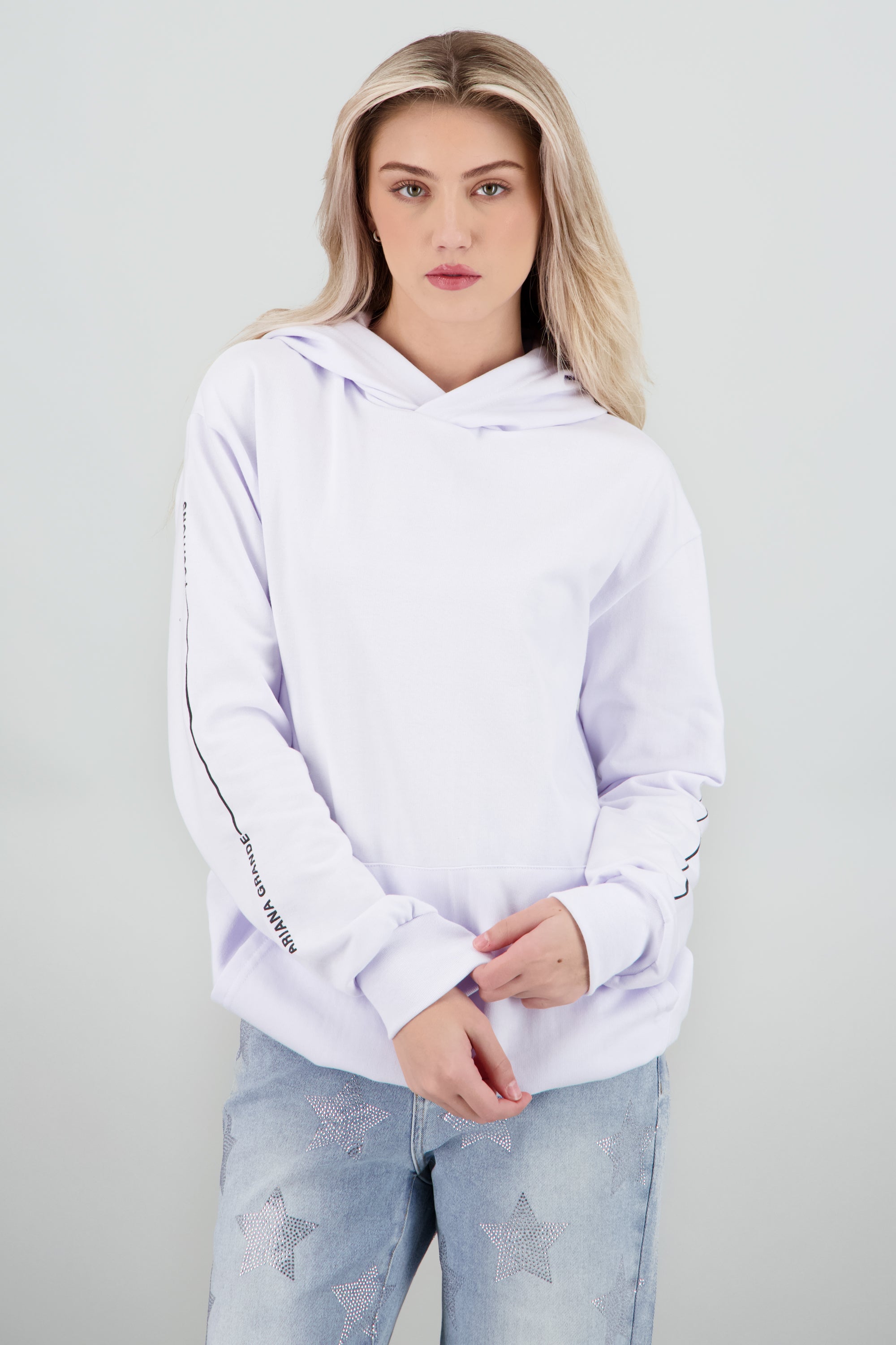 Sudaderqa Ariana Grande Positions BLANCO