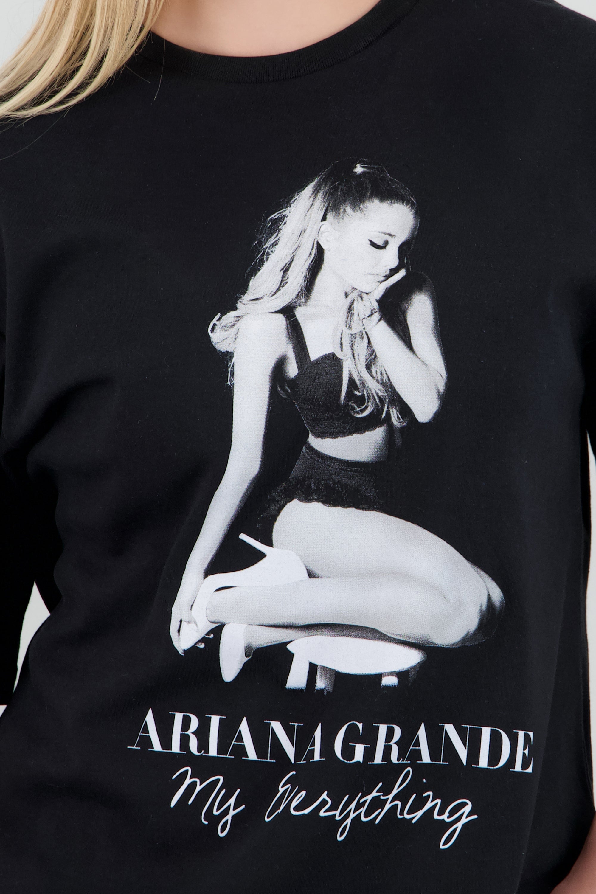 Playera Ariana Grande My Everything NEGRO