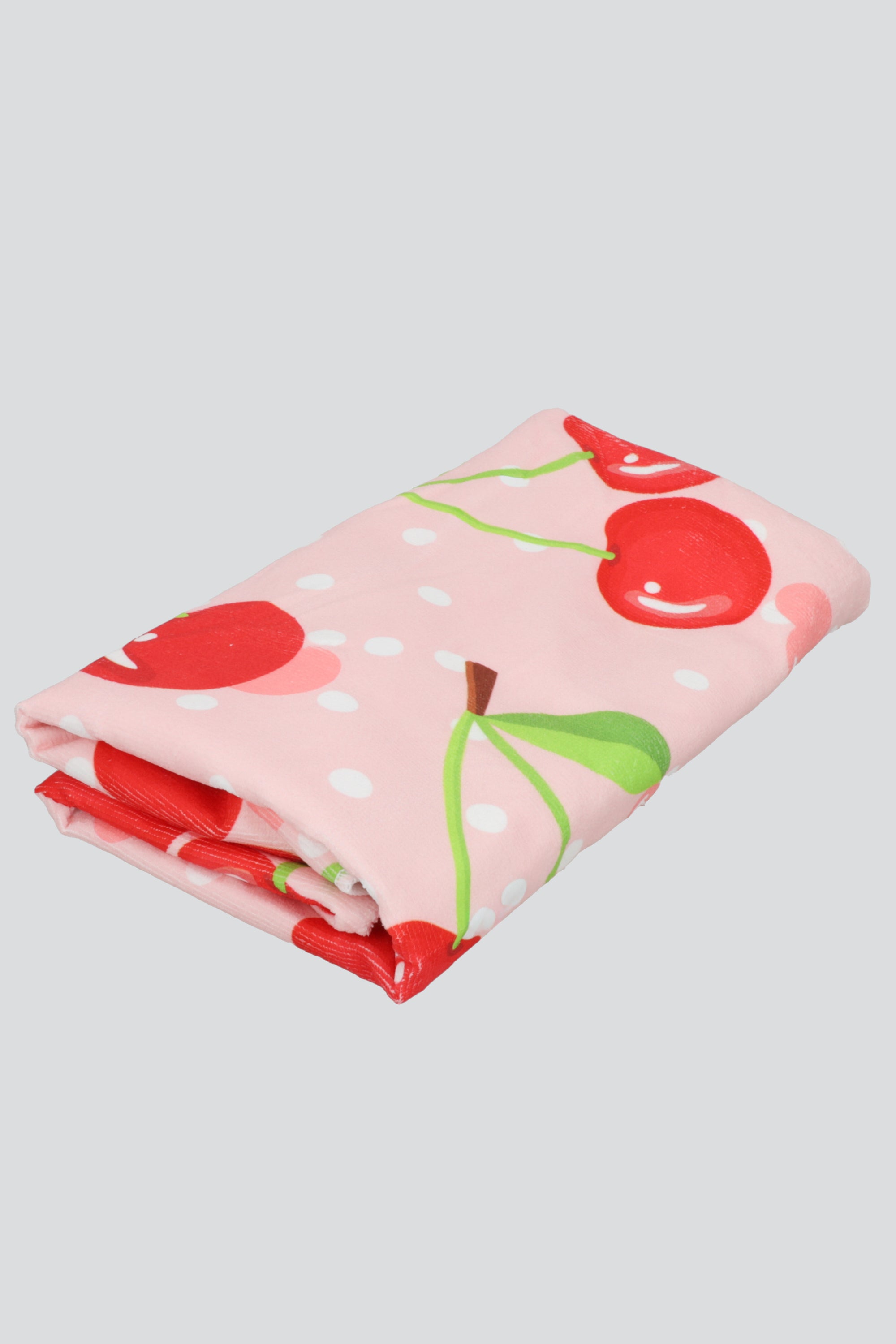 TOALLA CEREZAS ROSA