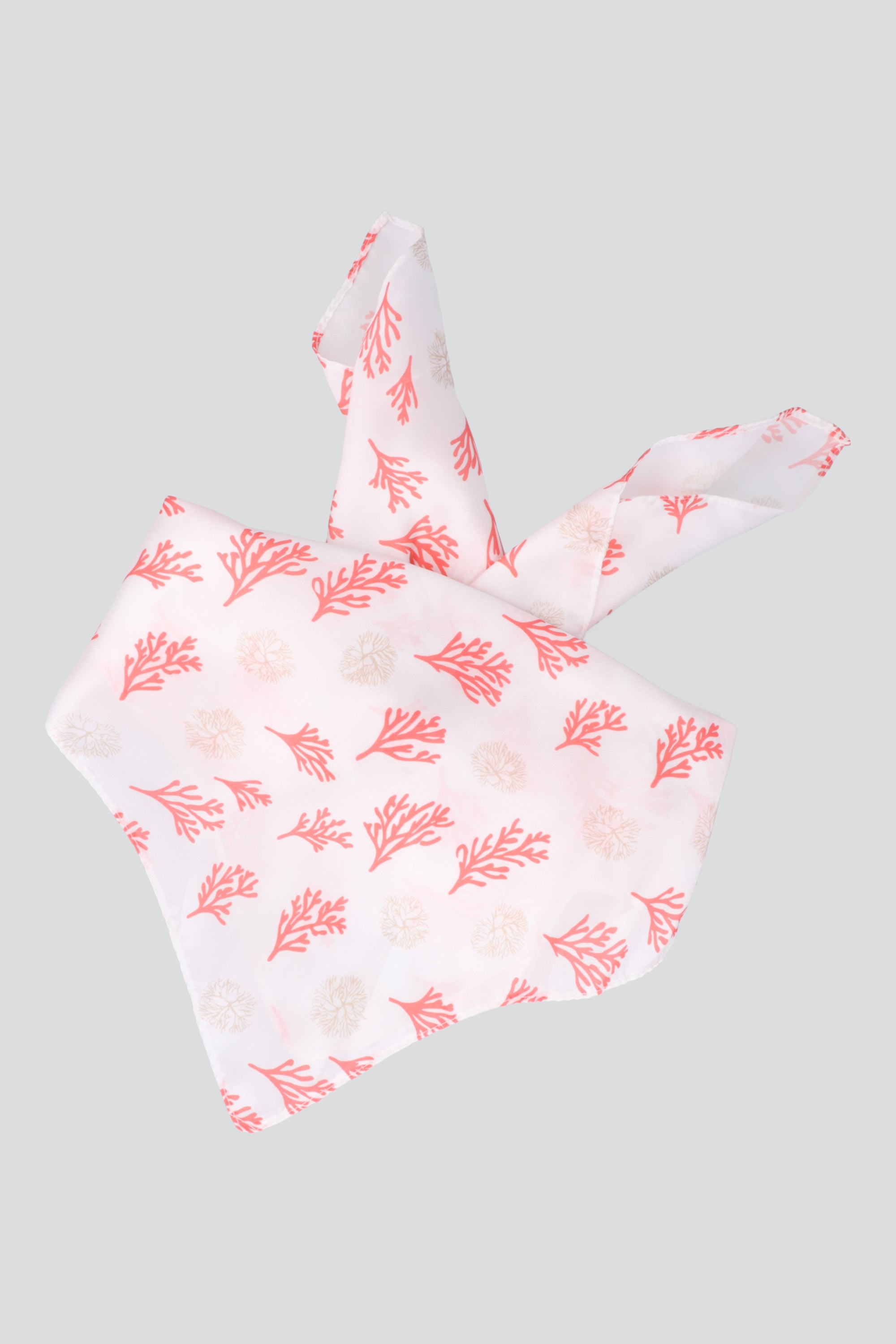 PAÑUELO CORALES ROJO