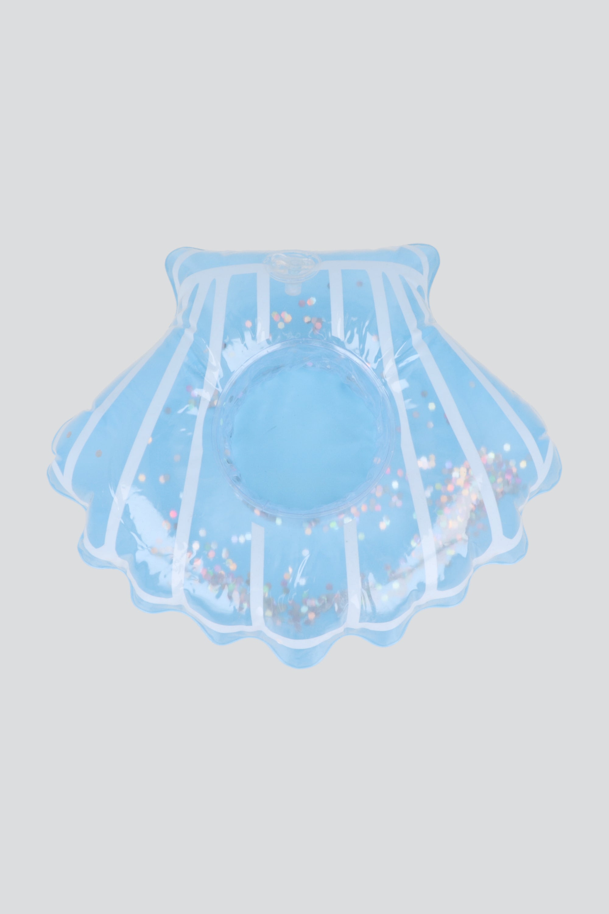 INFLABLE CONCHA PARA VASO AZUL