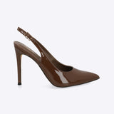 Tacon puntal alto slingback