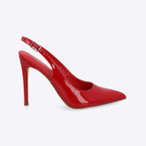 Tacon puntal alto slingback