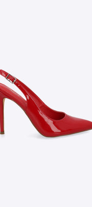 Tacon puntal alto slingback