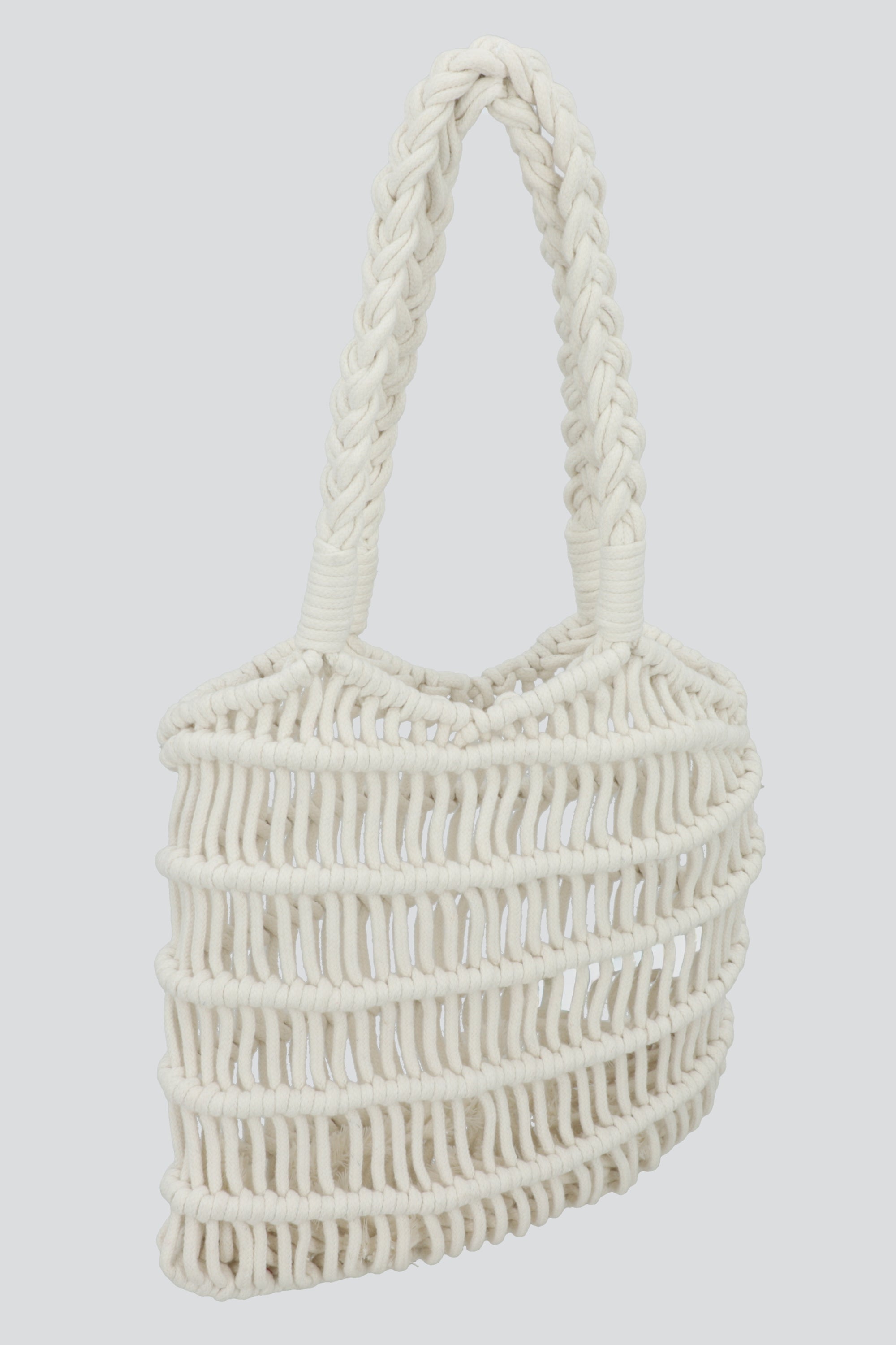 BOLSA CALADA COLOR PLAYA BLANCO