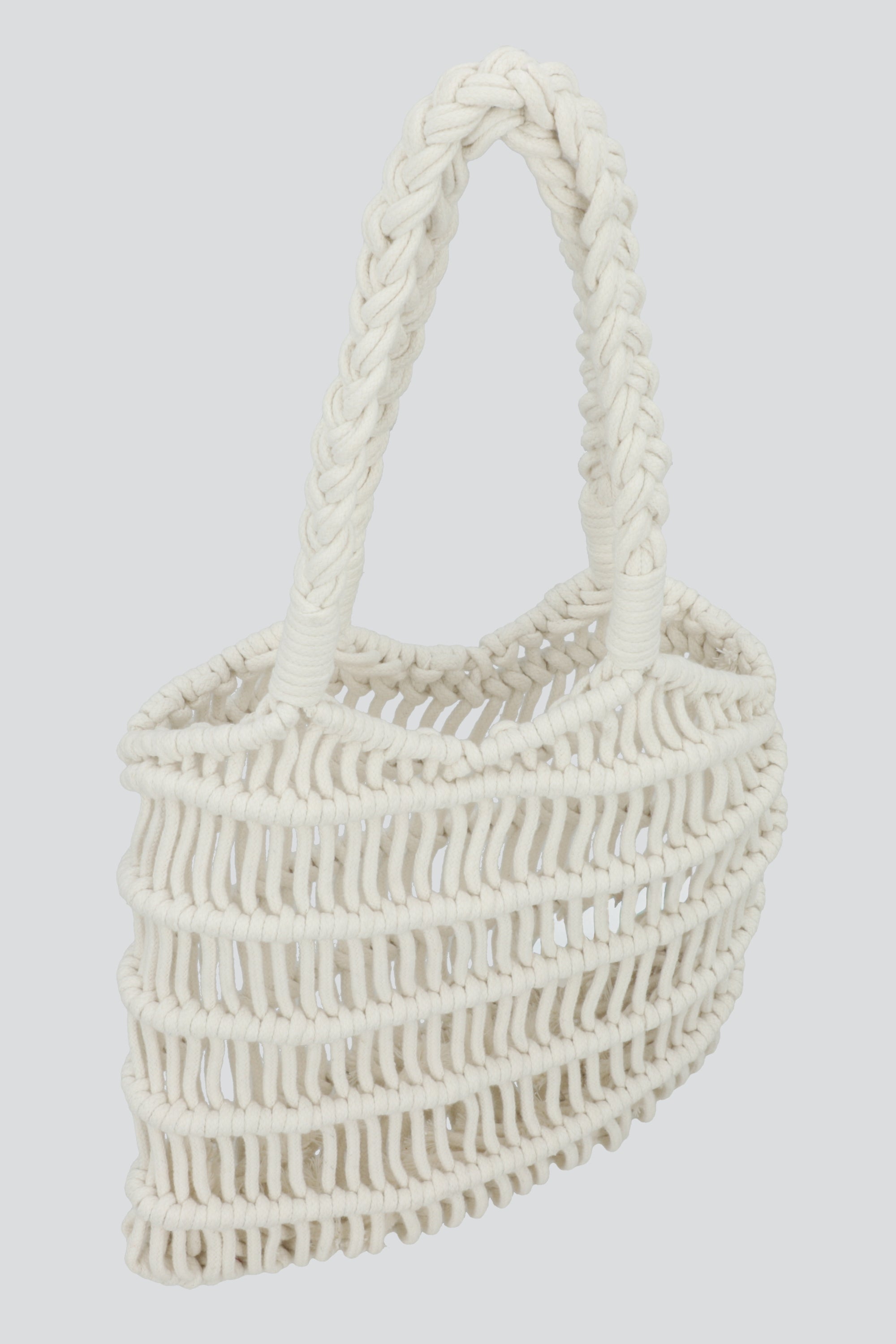 BOLSA CALADA COLOR PLAYA BLANCO