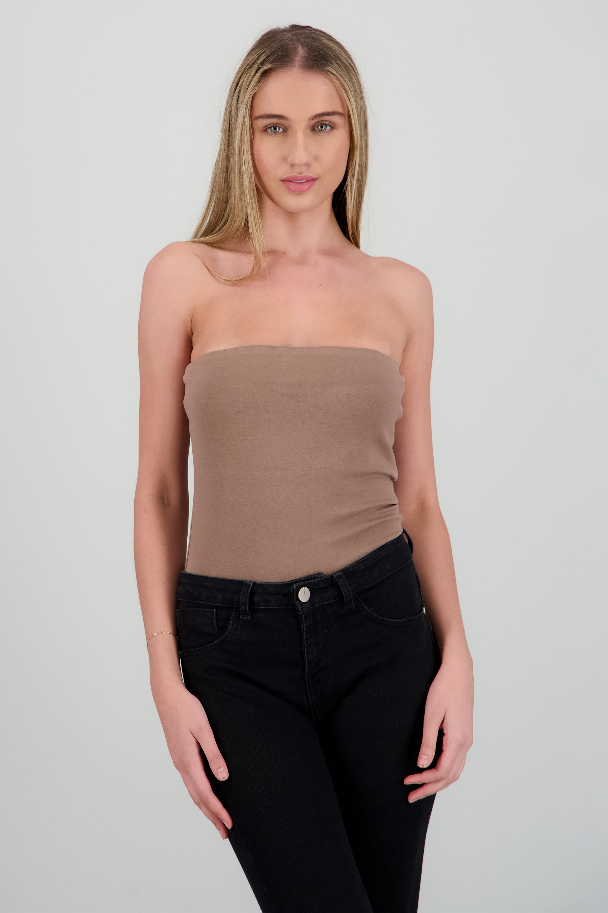Body bandeau stretch TAUPE