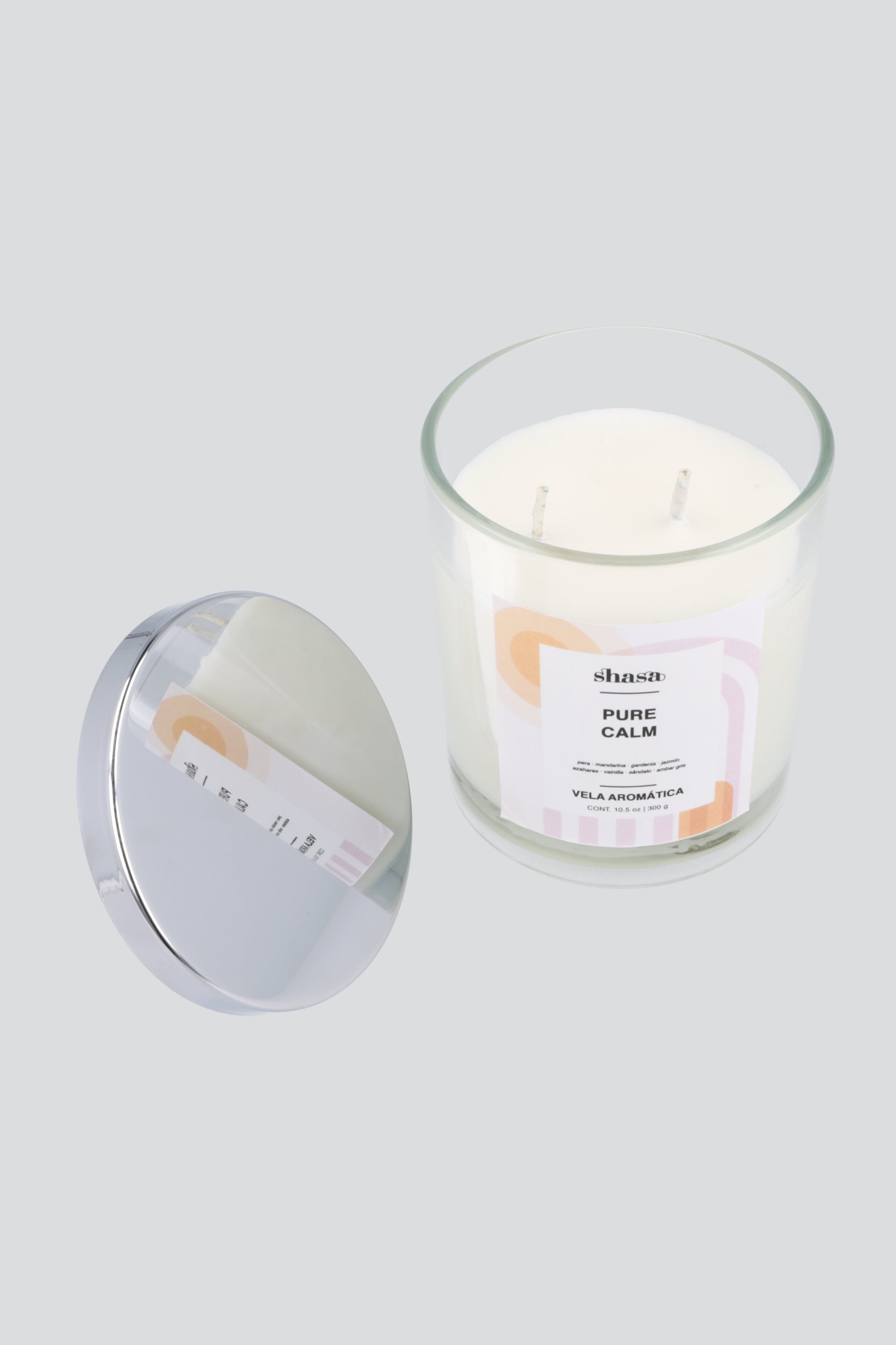 Vela aromática pure calm ROSA