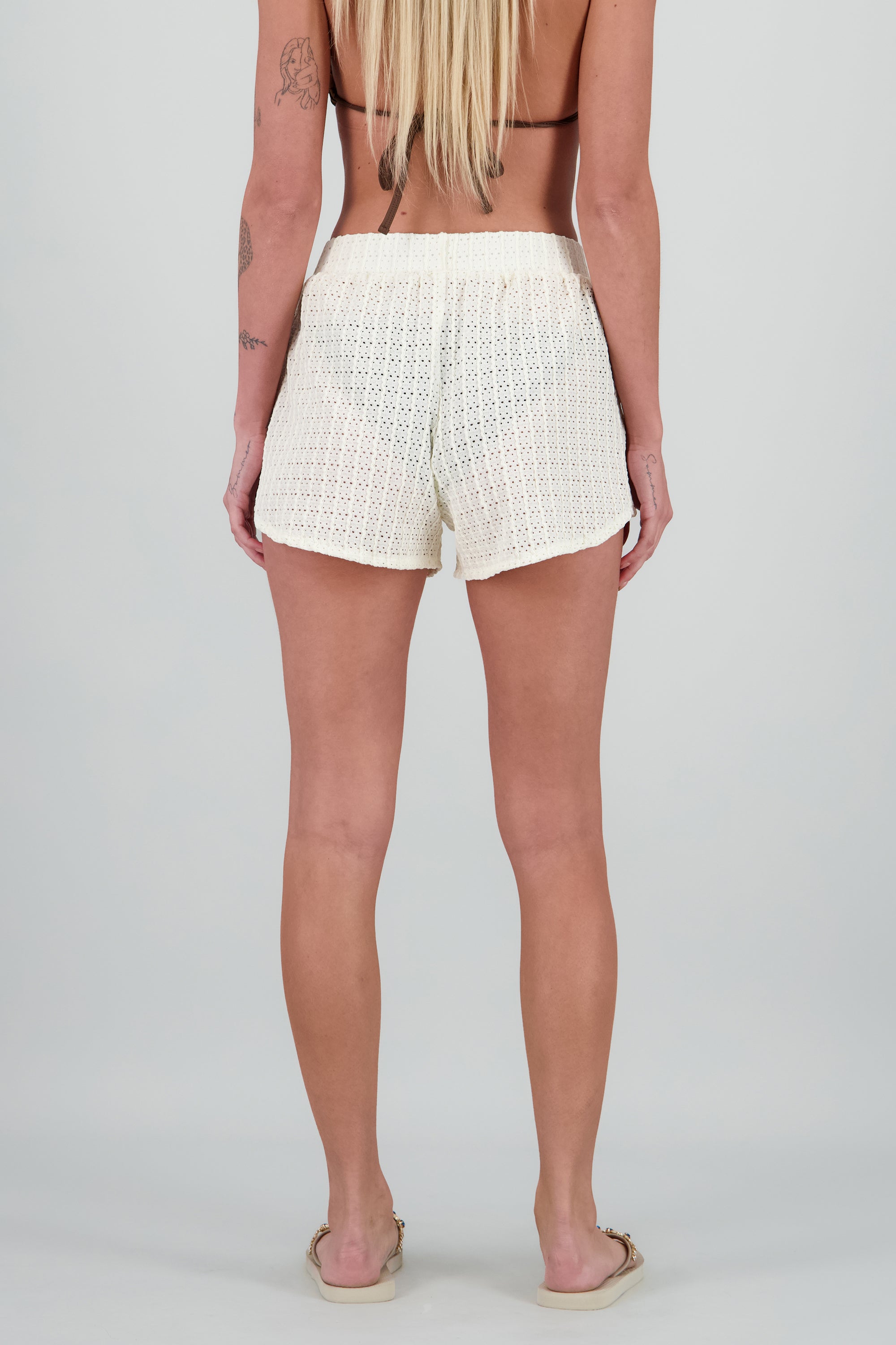 Short textura jareta HUESO