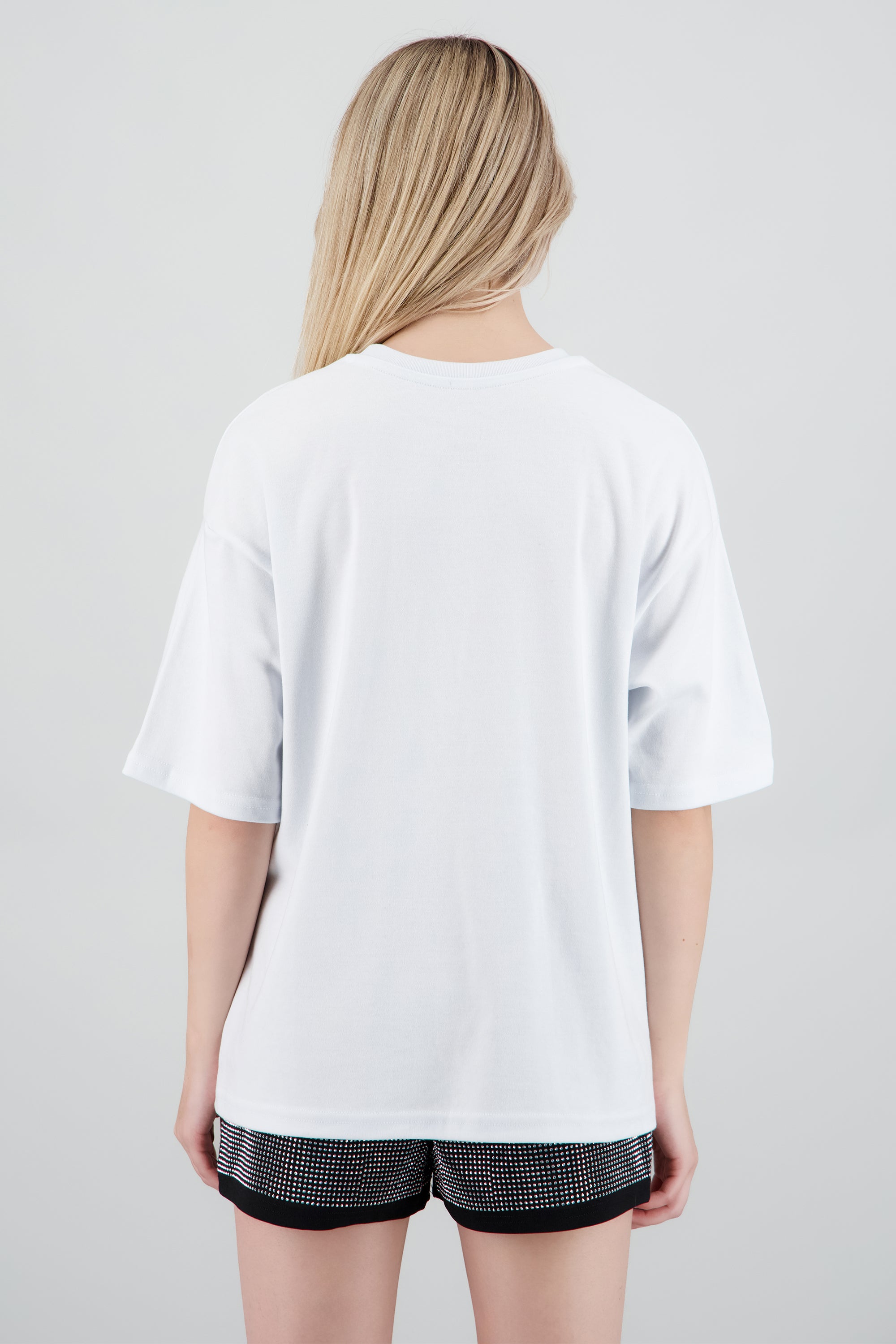 Playera Amy winehouse perfil BLANCO