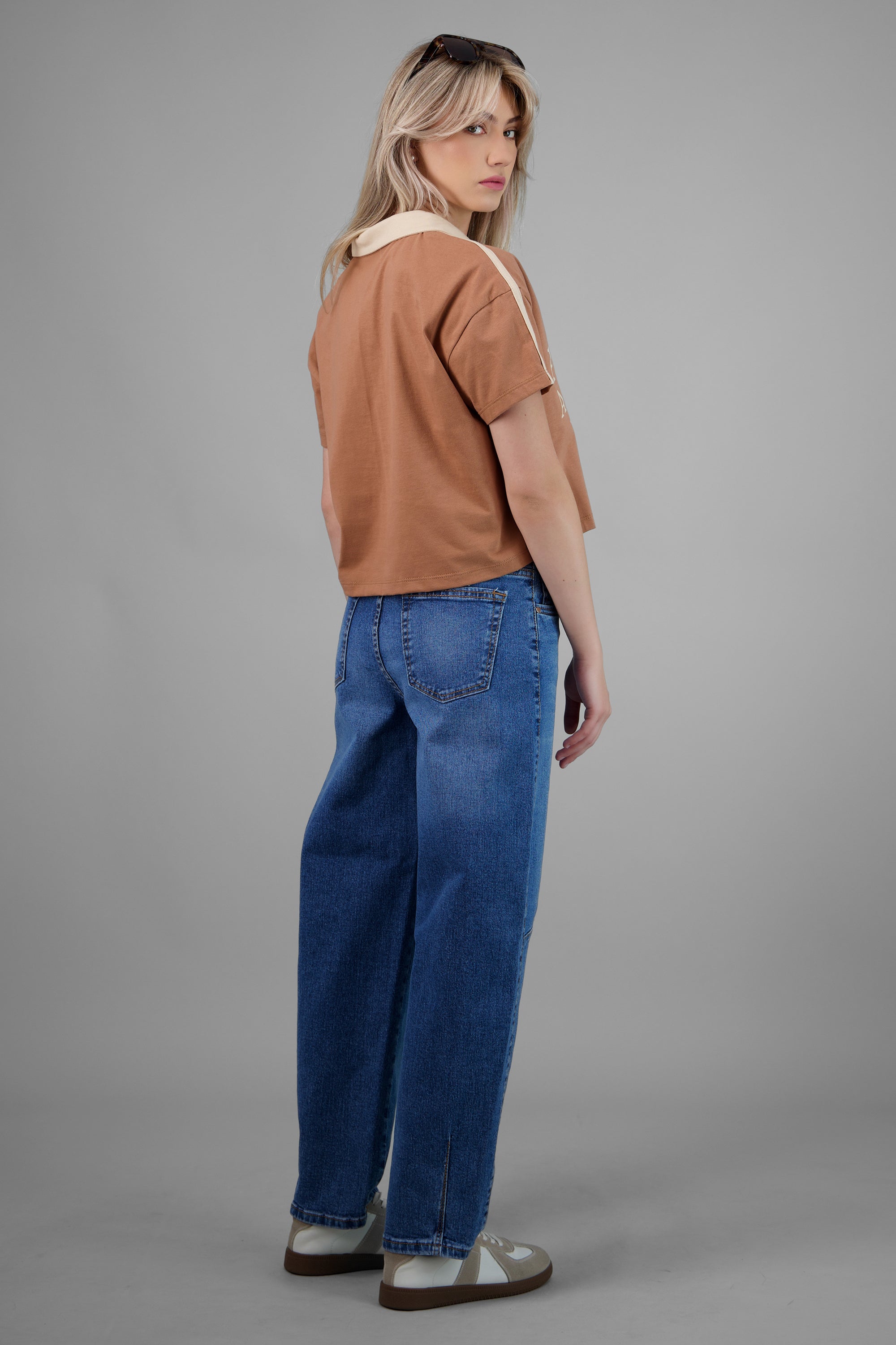 Polo manga corta Snoopy atletic club CAFE COMBO