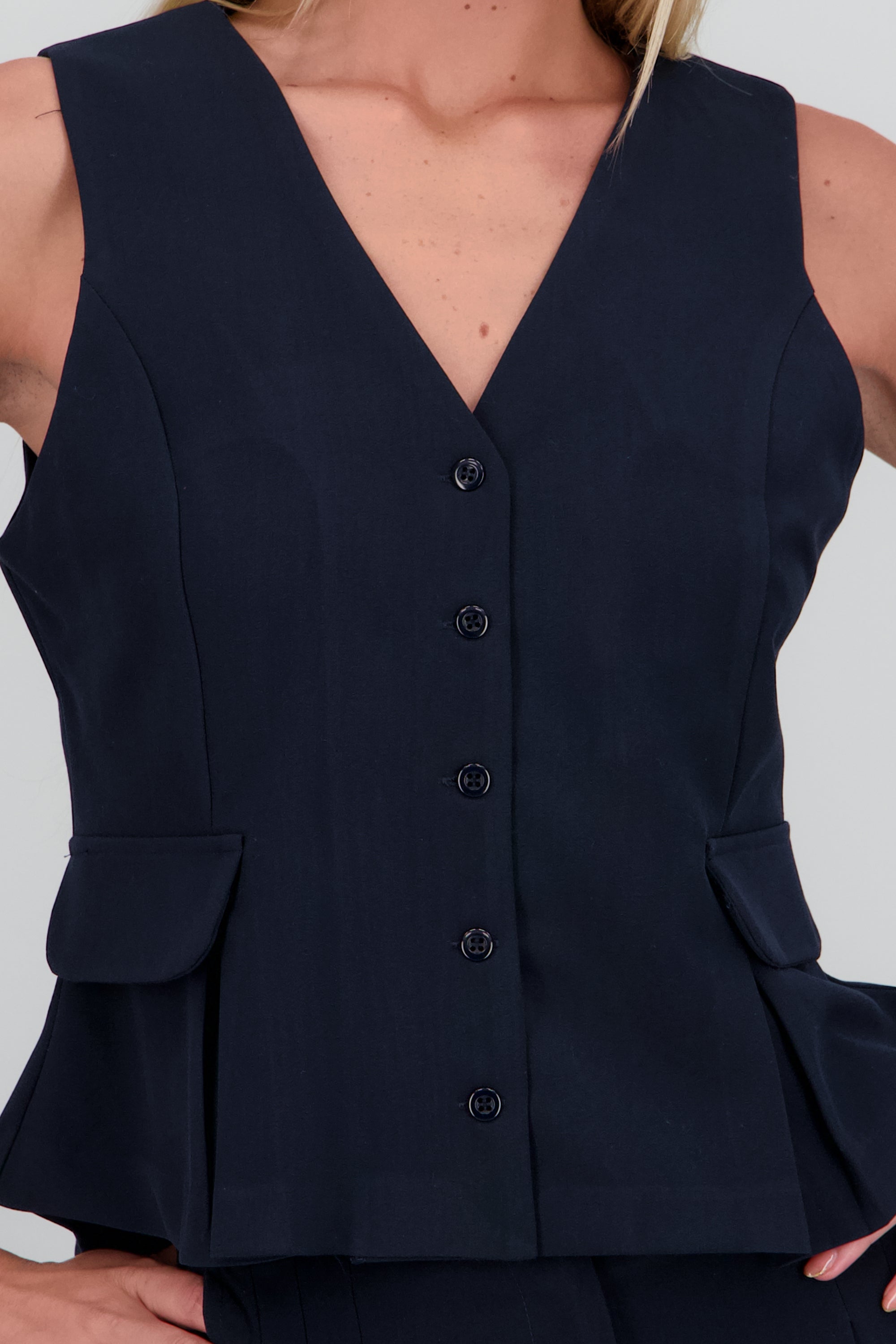 light vest v-shape MARINO