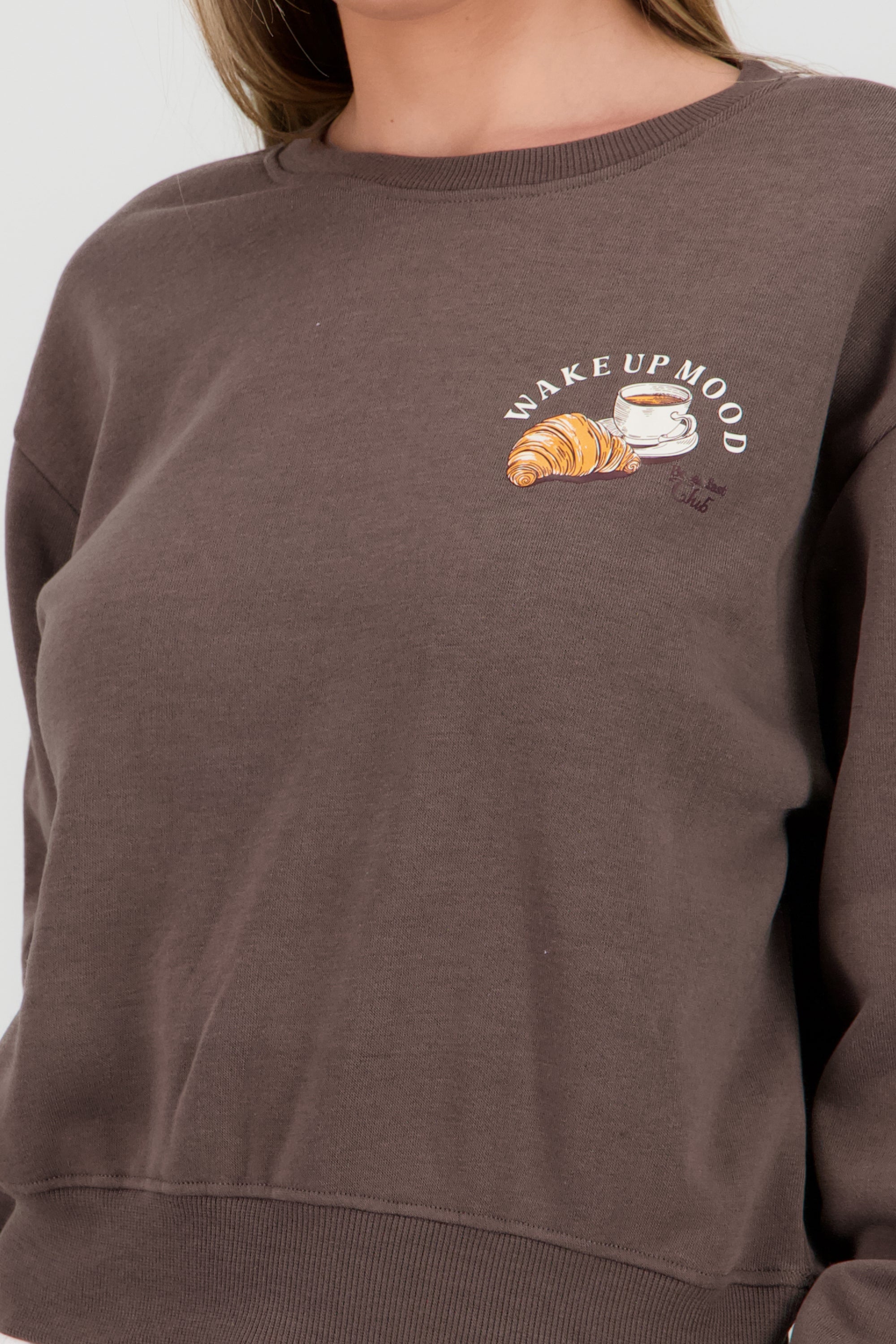 Sudadera estampado good morning CAFE