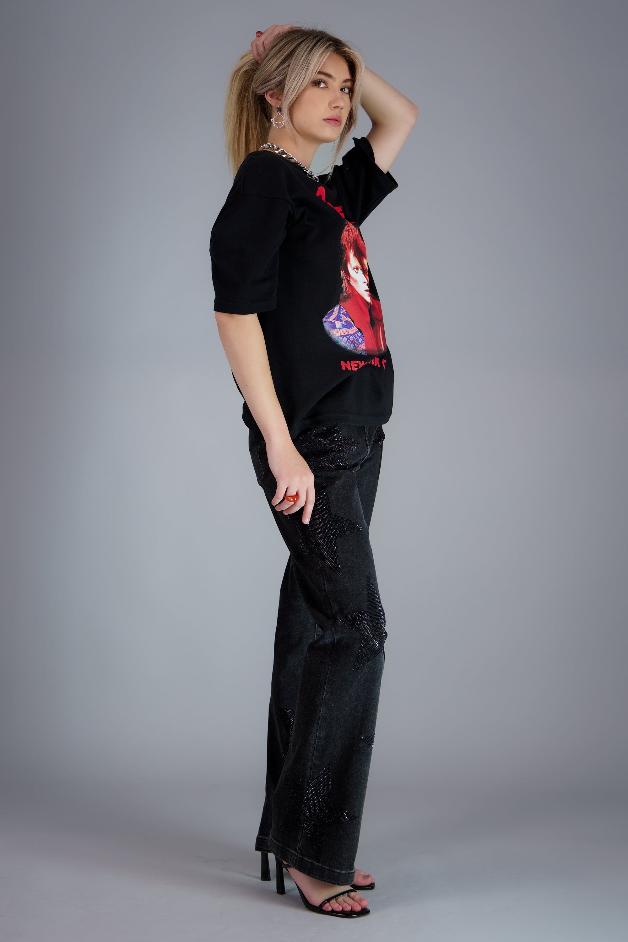 Playera David Bowie NYC NEGRO