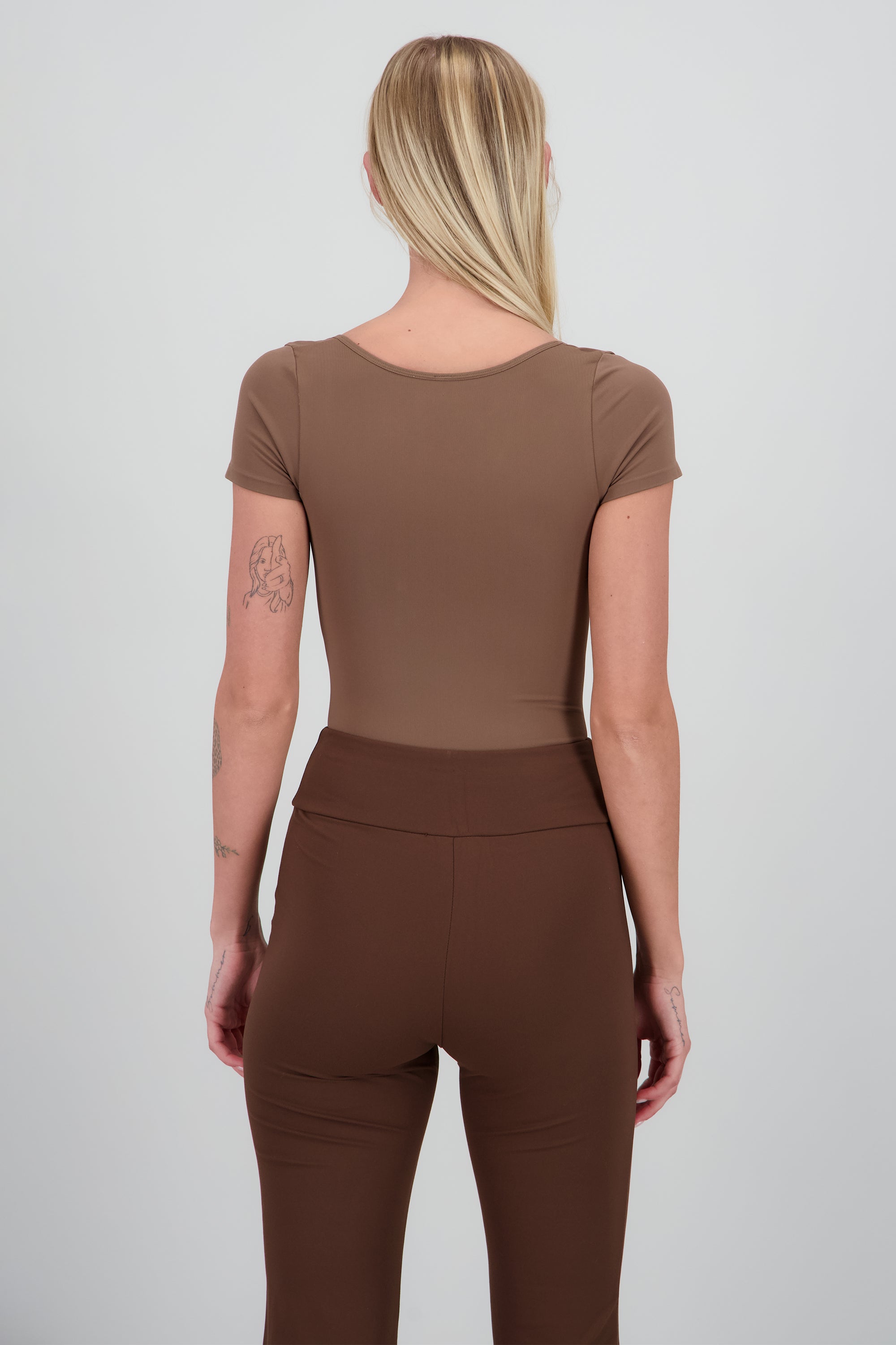 Bodysuit manga corta CAFE