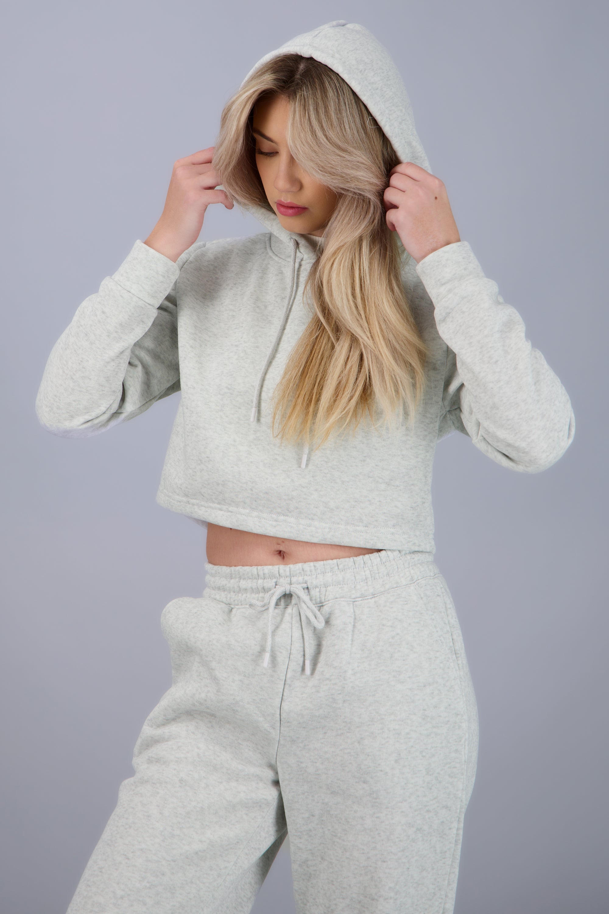 Hoodie lisa GRIS CLARO