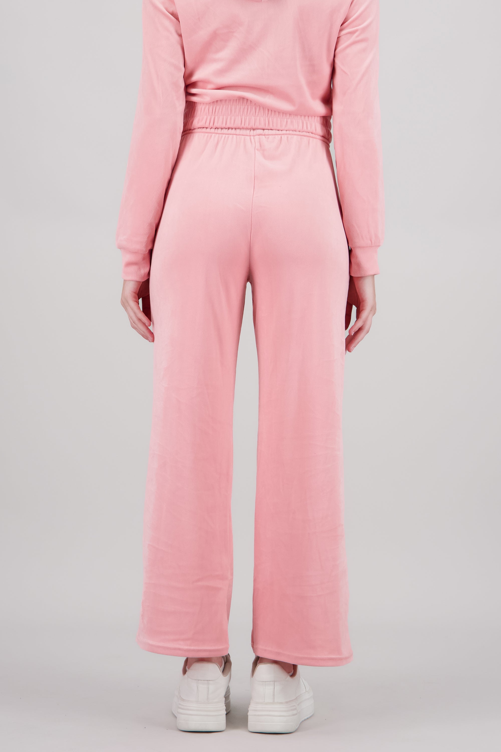 Jogger velvet bolsas ROSA