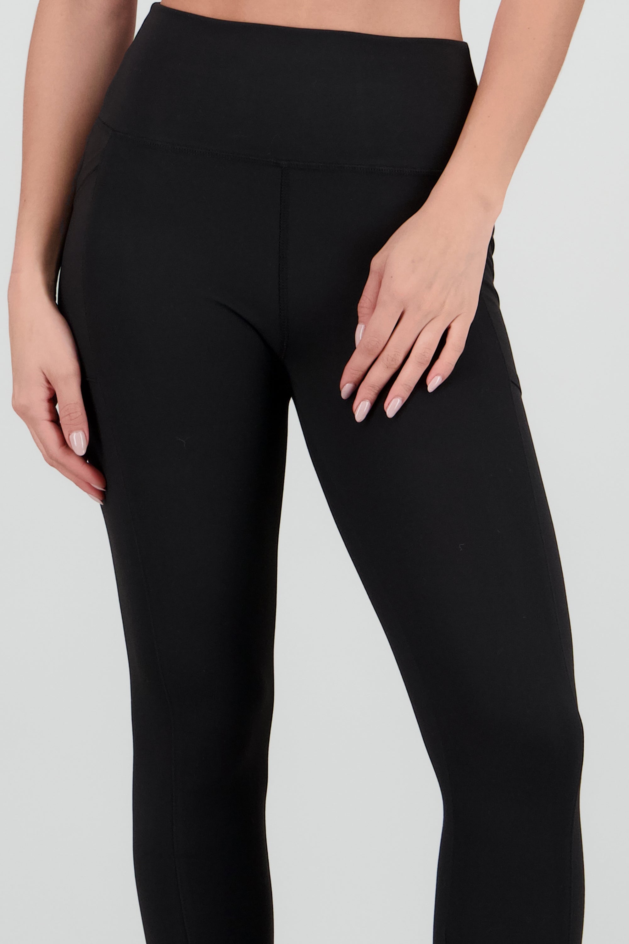 Leggings cargo pretina NEGRO