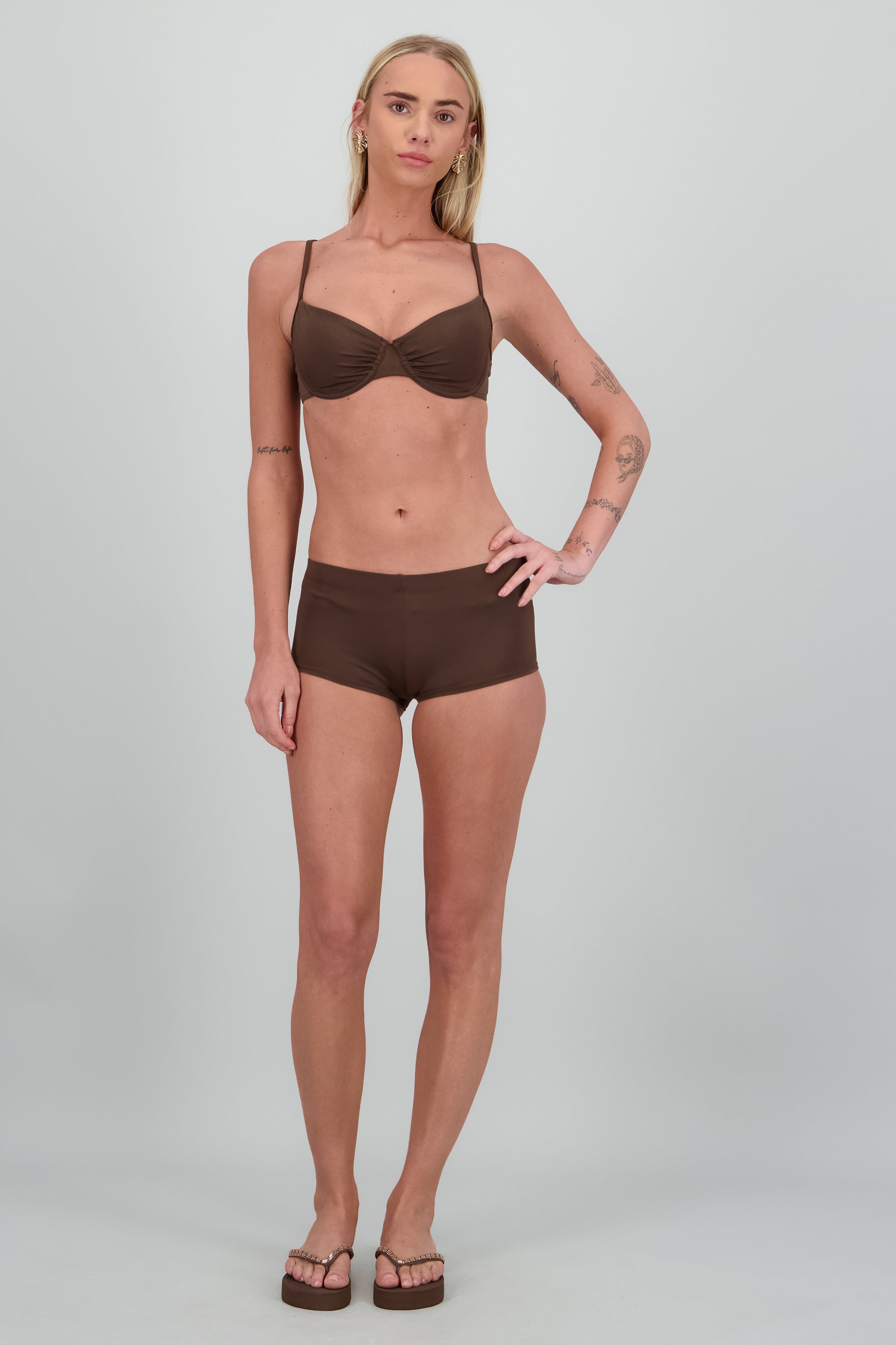 Bikini de Short con copas CAFE