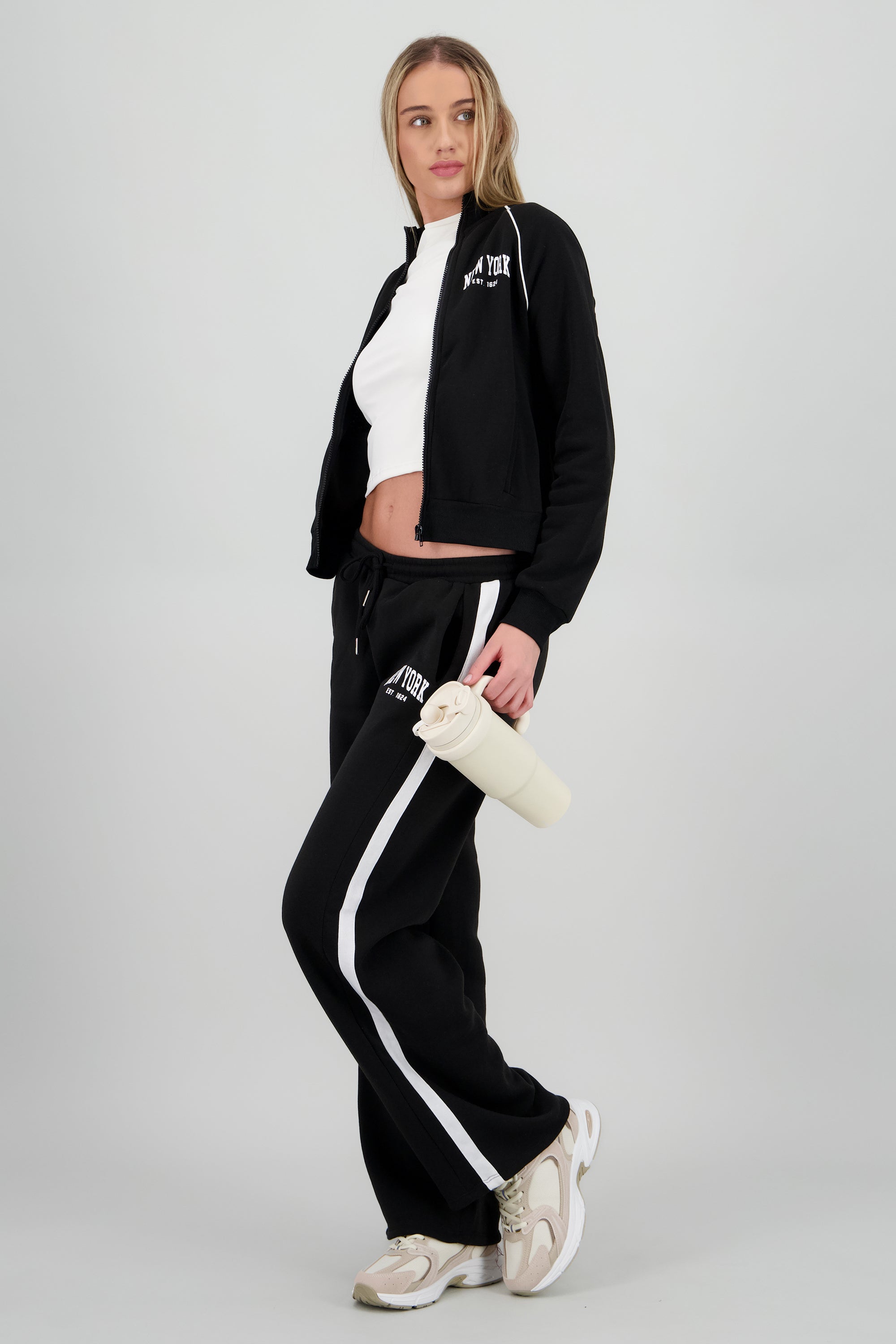 Playera deportiva manga corta lisa BLANCO