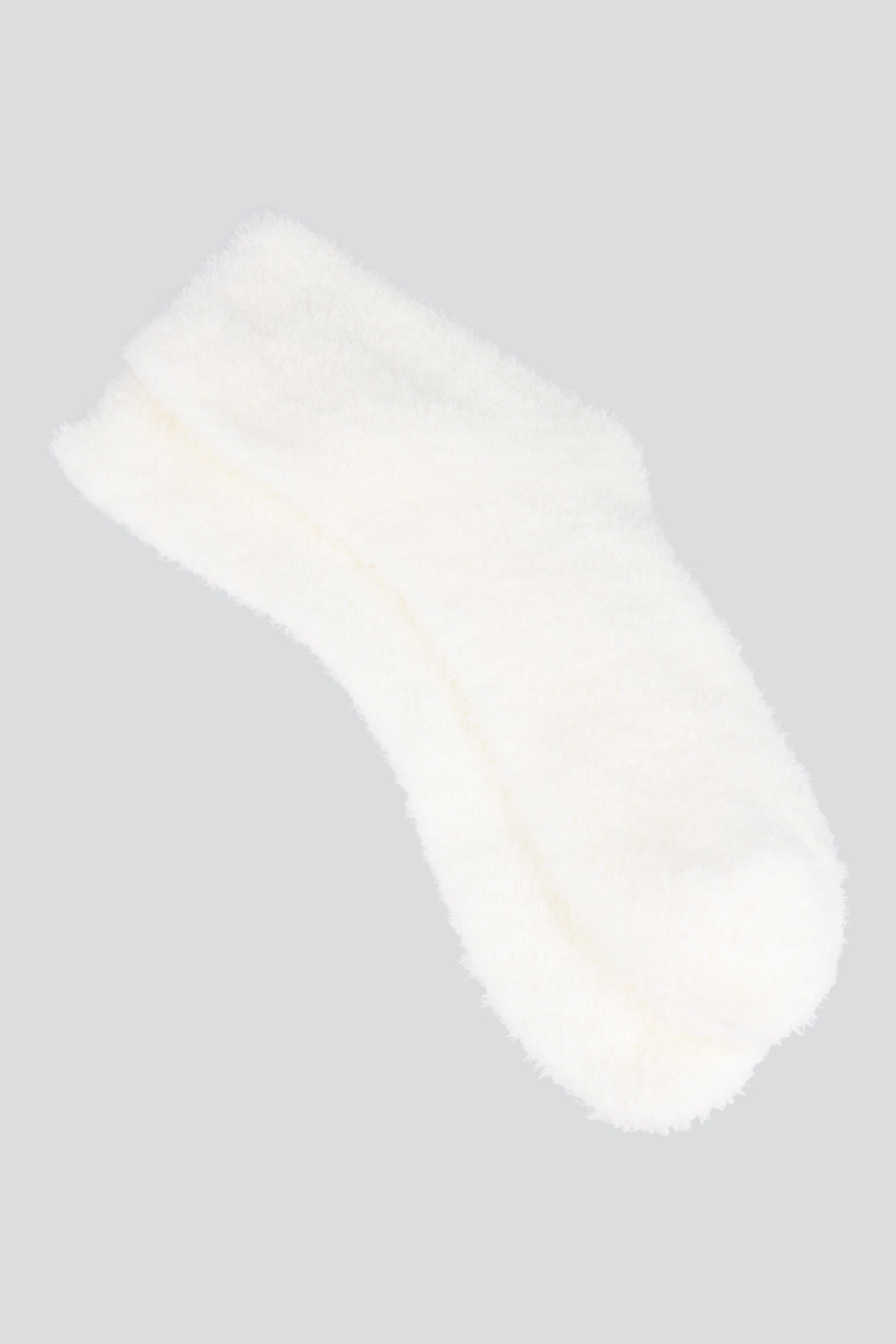 Calcetin peludo suave BLANCO