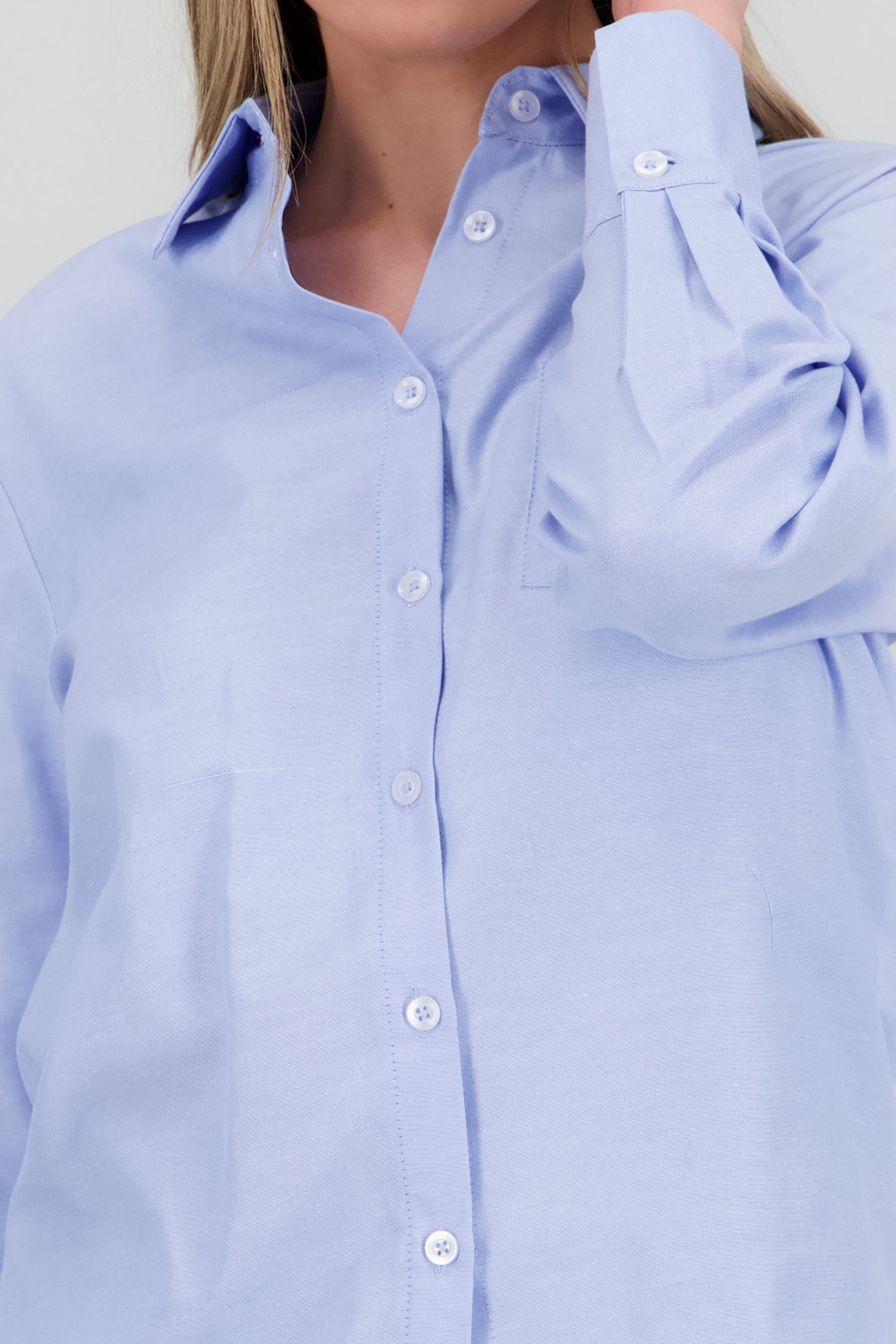 Camisa Sastreada AZUL CIELO