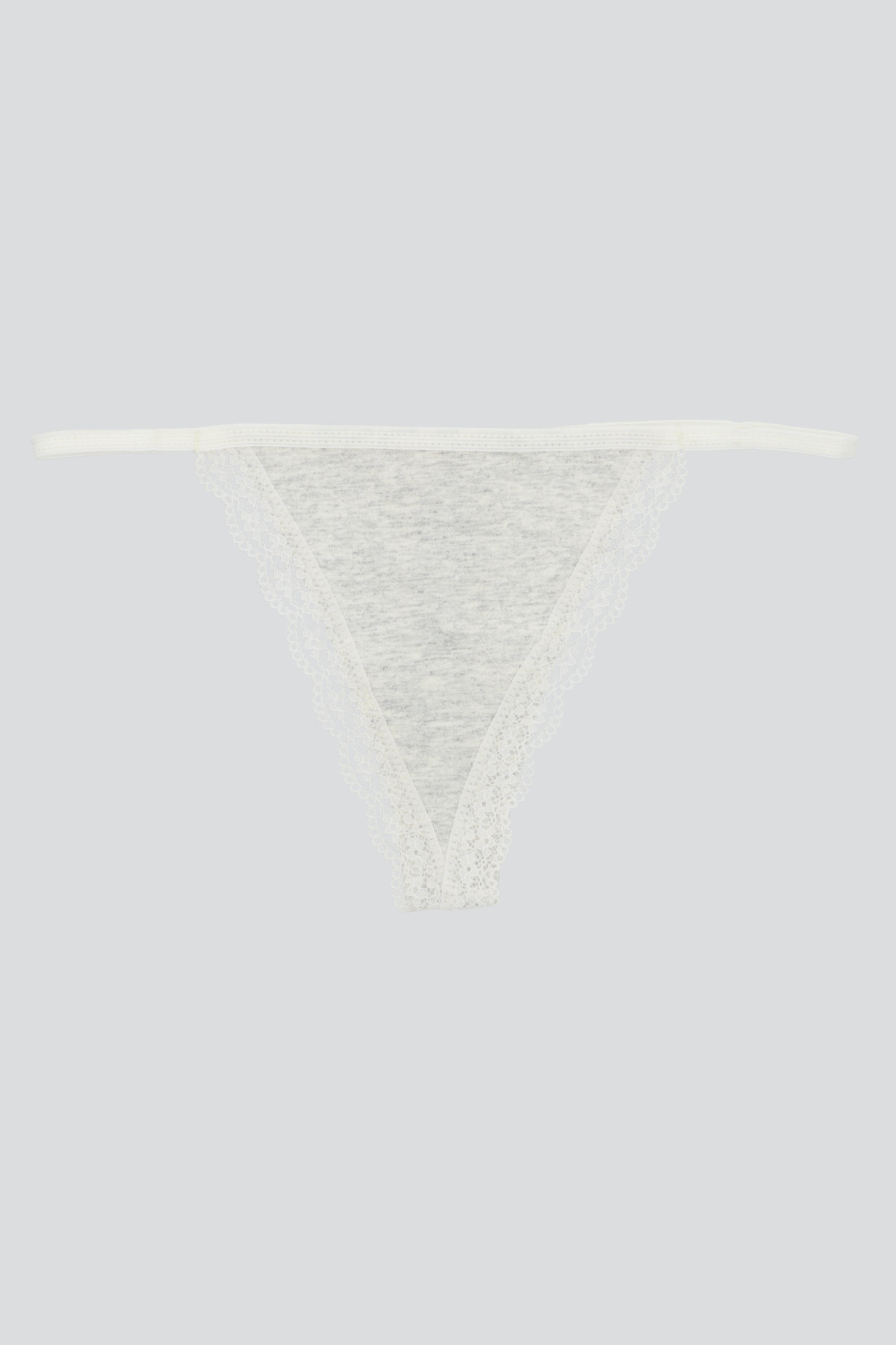 Tanga tela glitter bies GRIS