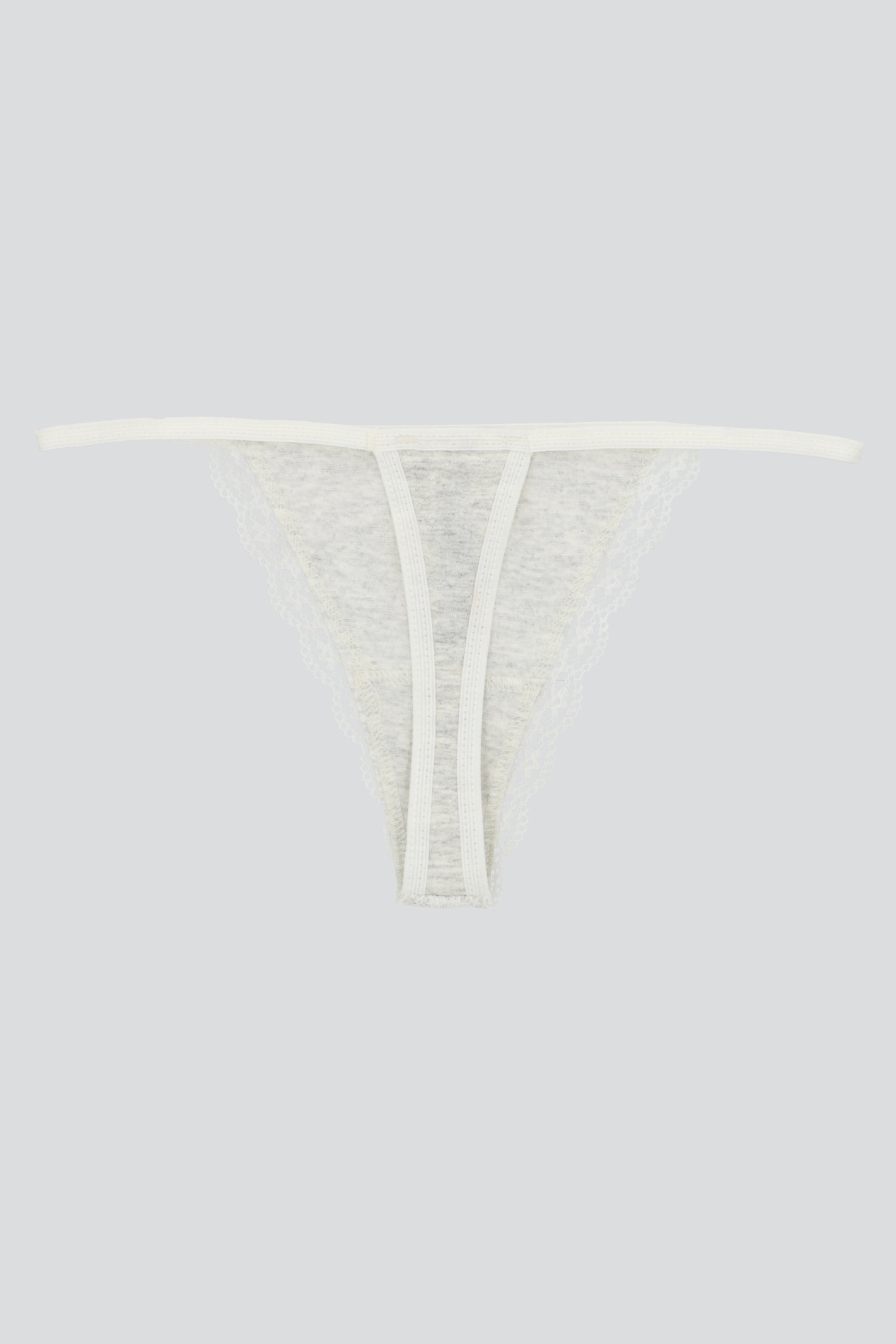 Tanga tela glitter bies GRIS