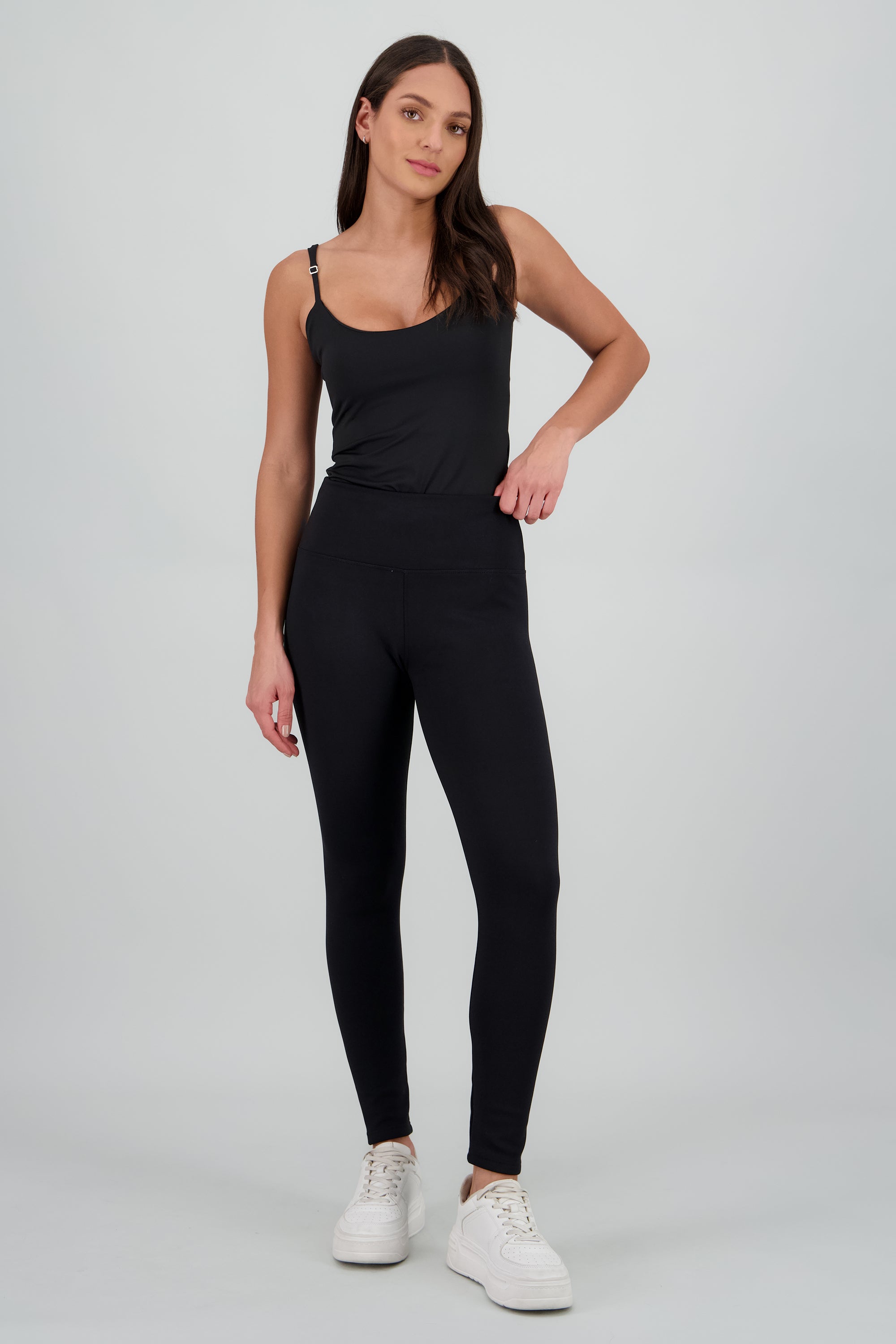 Leggings afelpados NEGRO