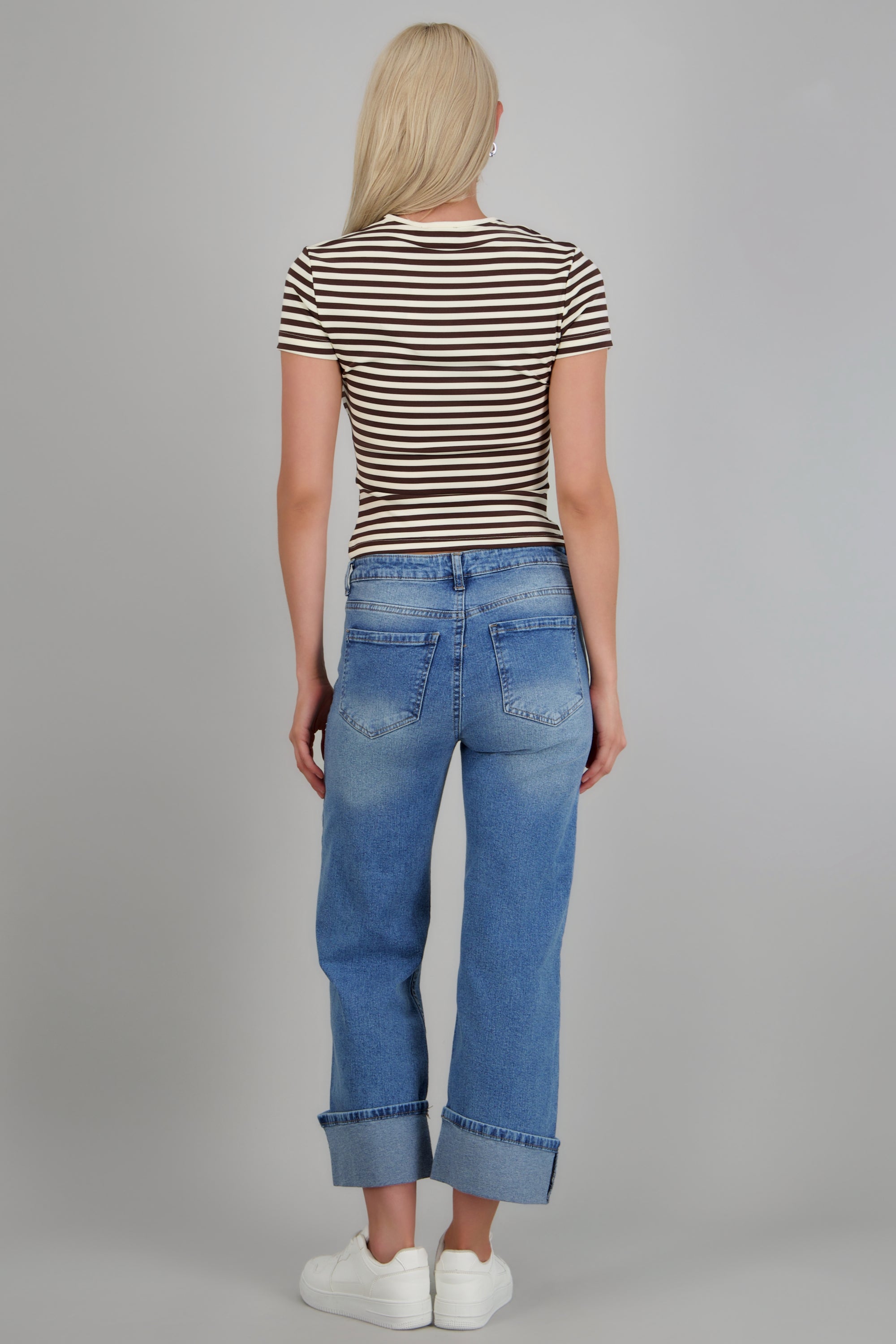 Jeans baggy tiro medio valenciana Hypsters AZUL