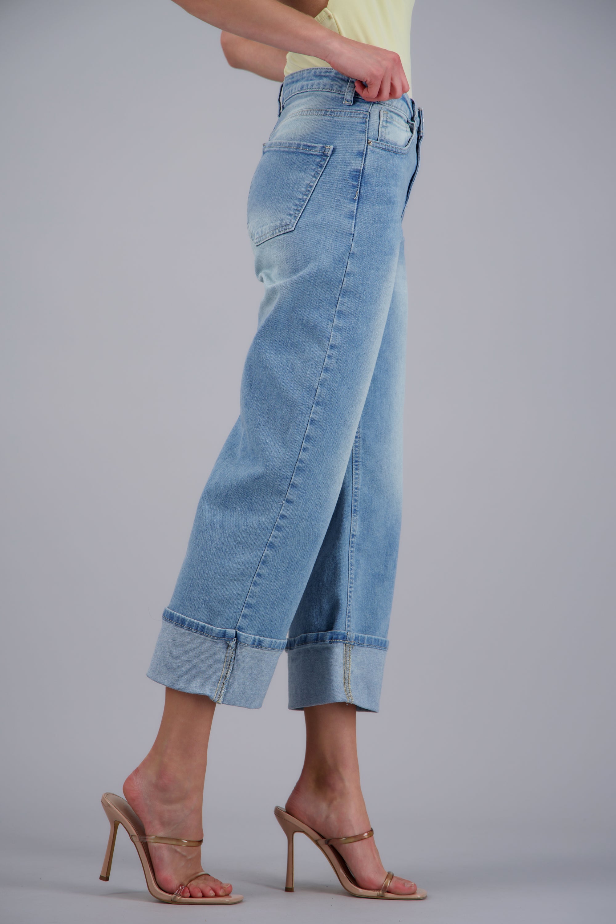 Jeans baggy tiro medio valenciana Hypsters LIGHT WASH