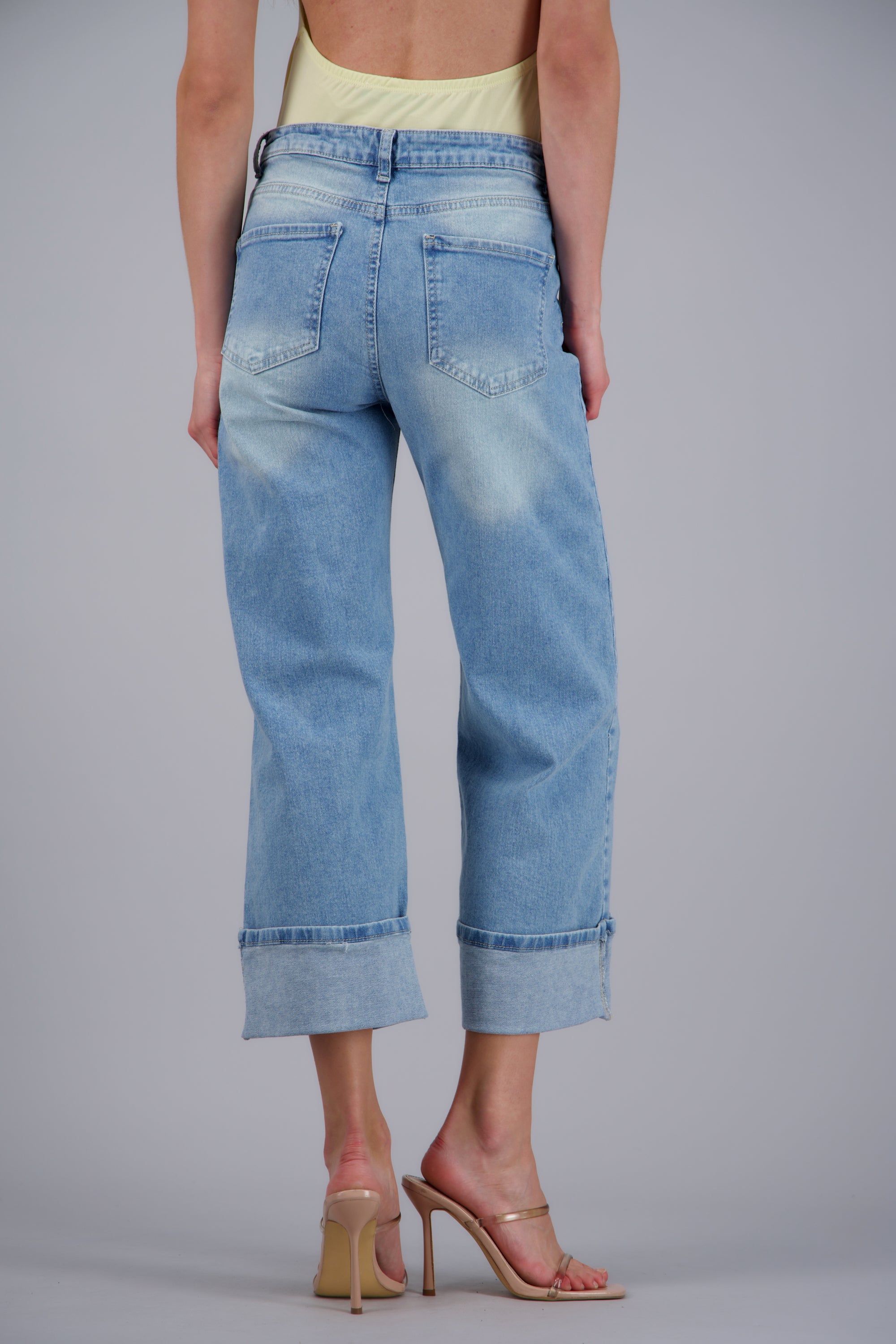 Jeans baggy tiro medio valenciana Hypsters LIGHT WASH