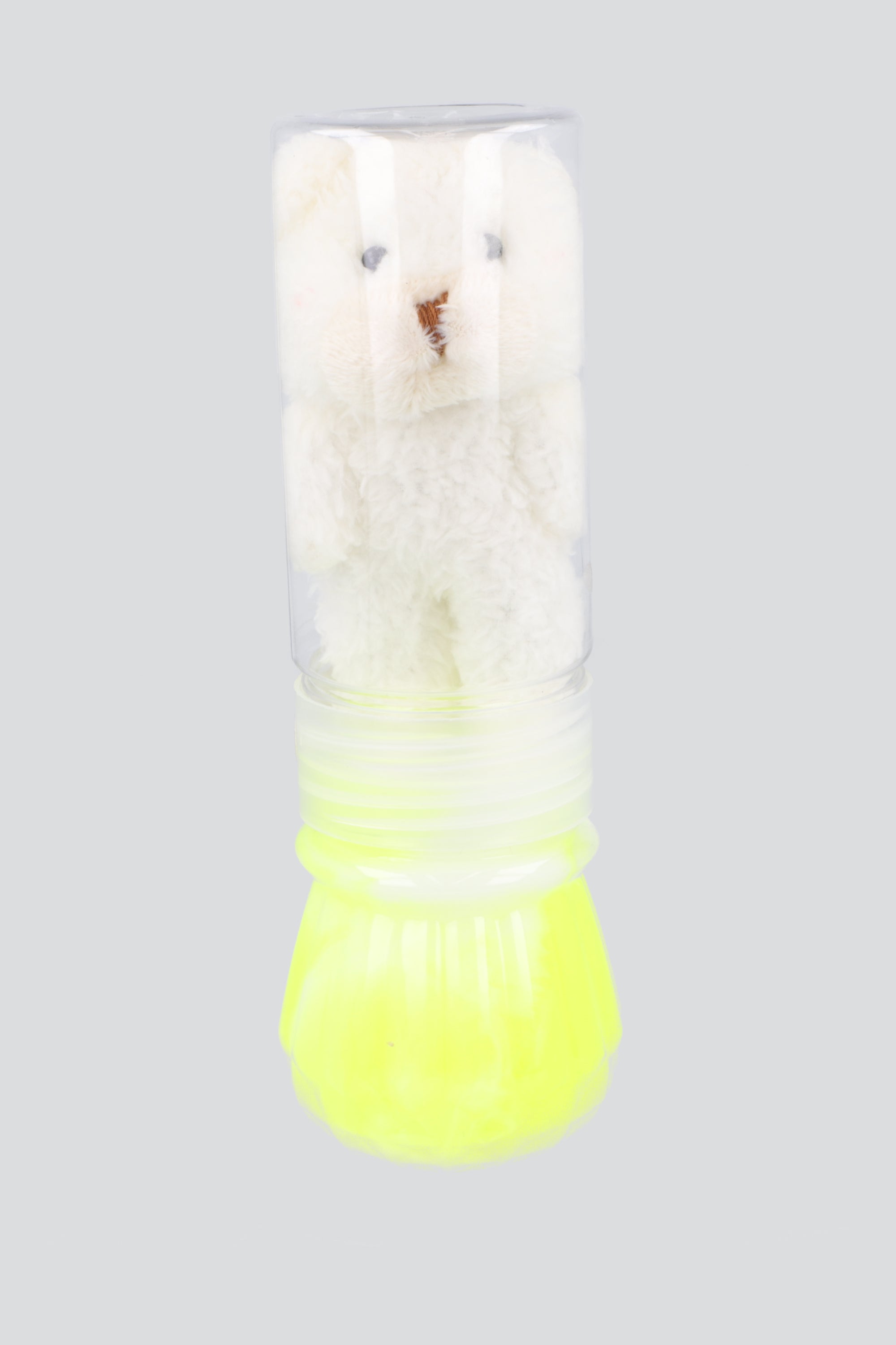 Slime tapa con osito AMARILLO