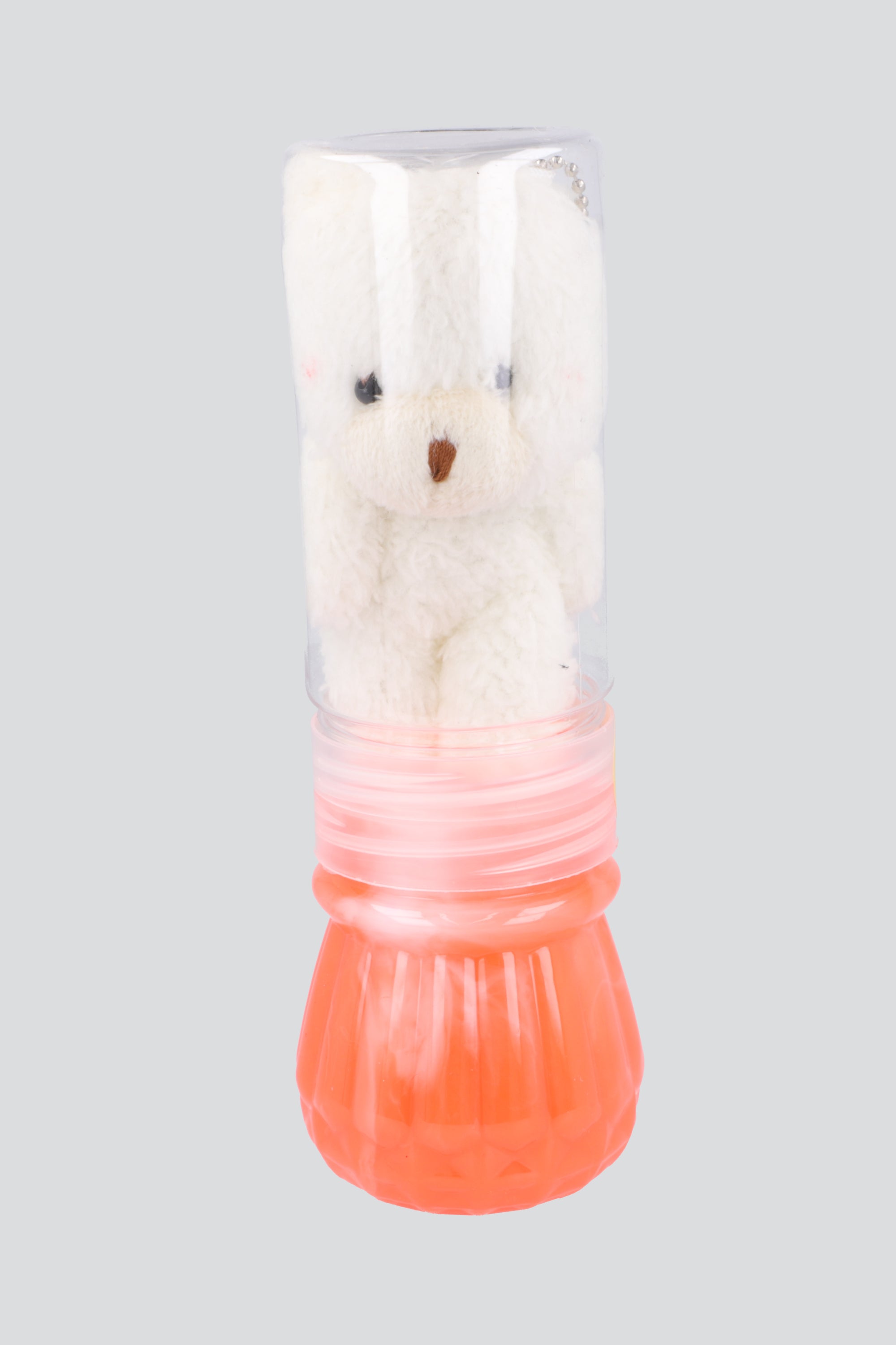 Slime tapa con osito NARANJA