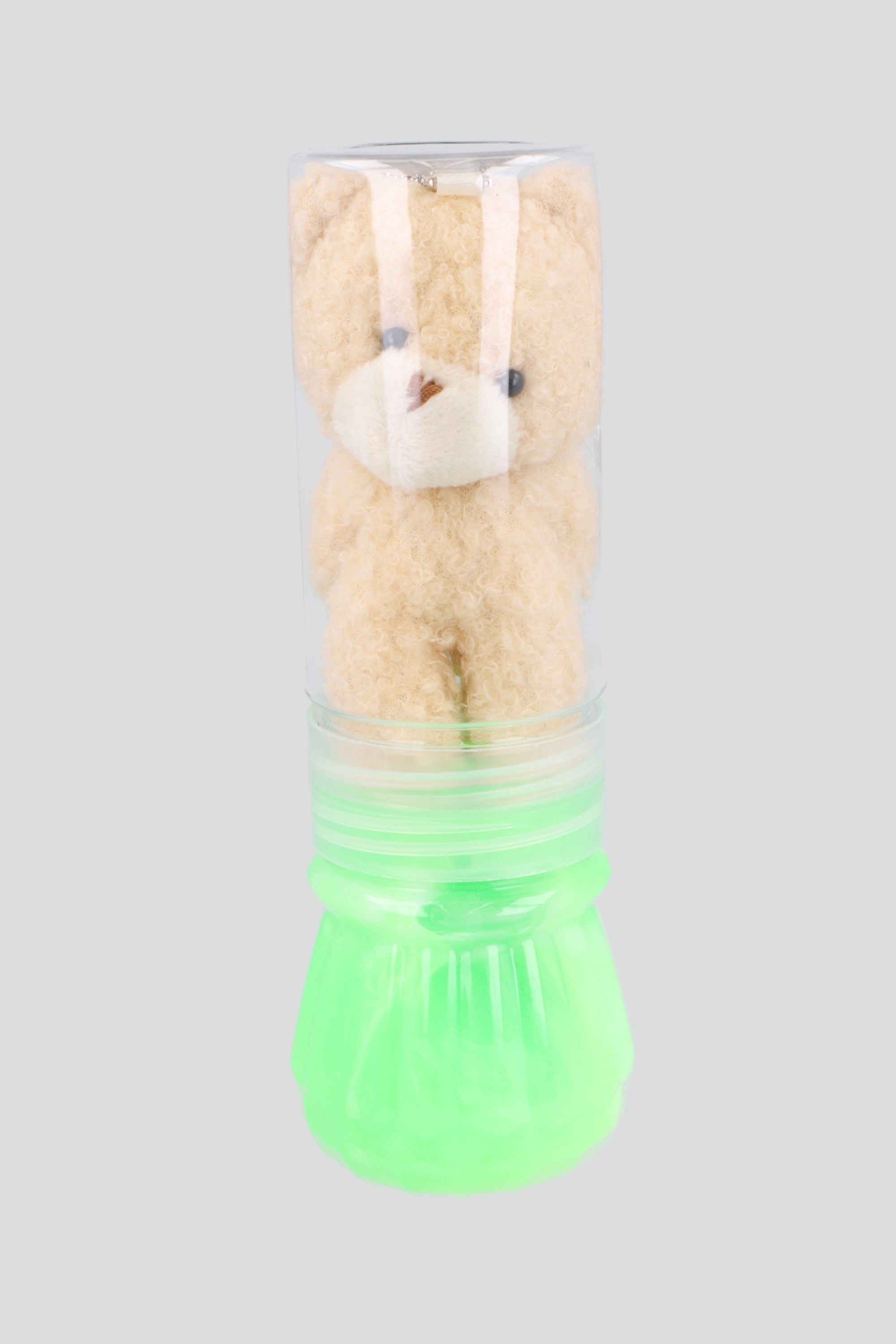 Slime tapa con osito VERDE