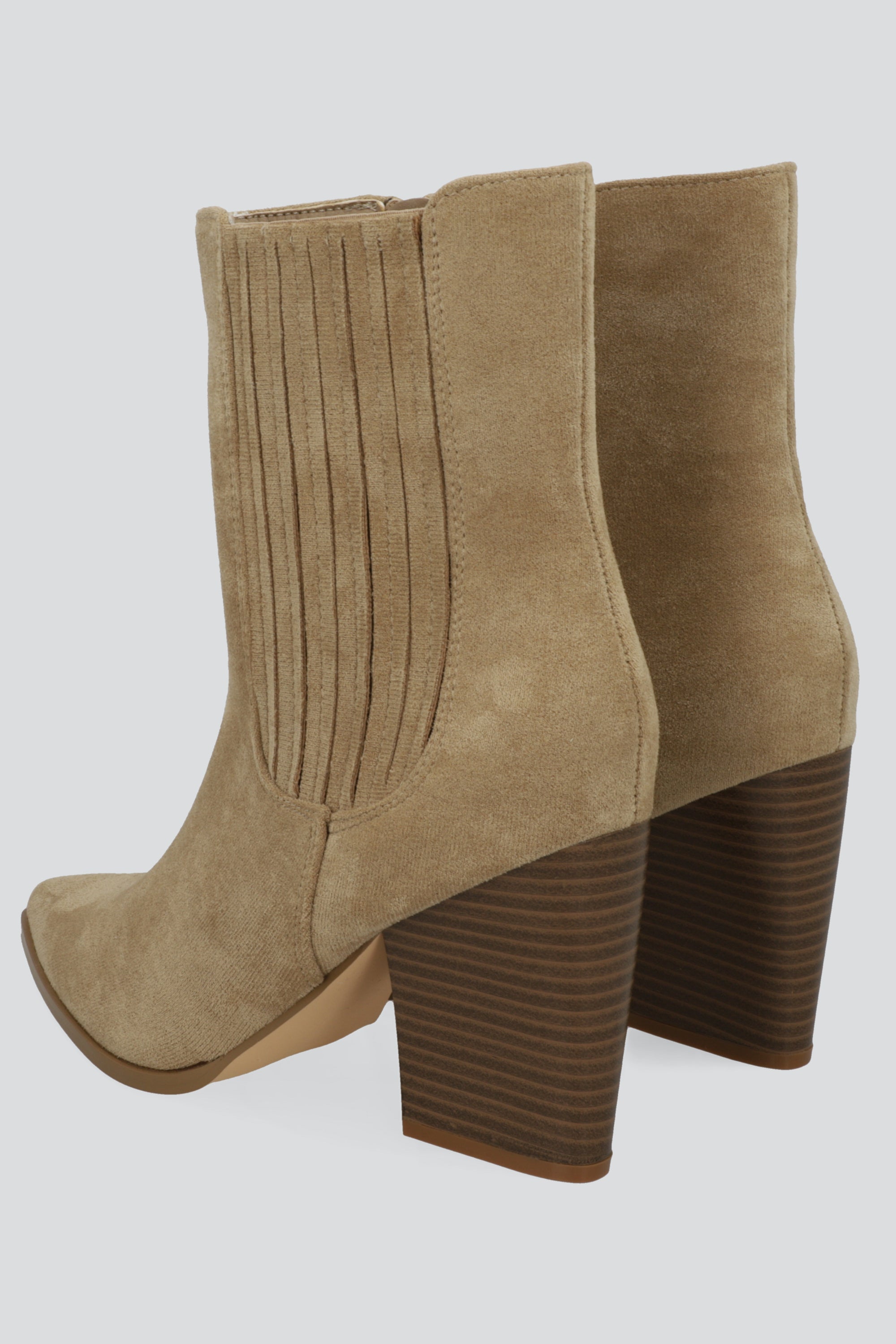 Botin vaquero pointy alto TAUPE