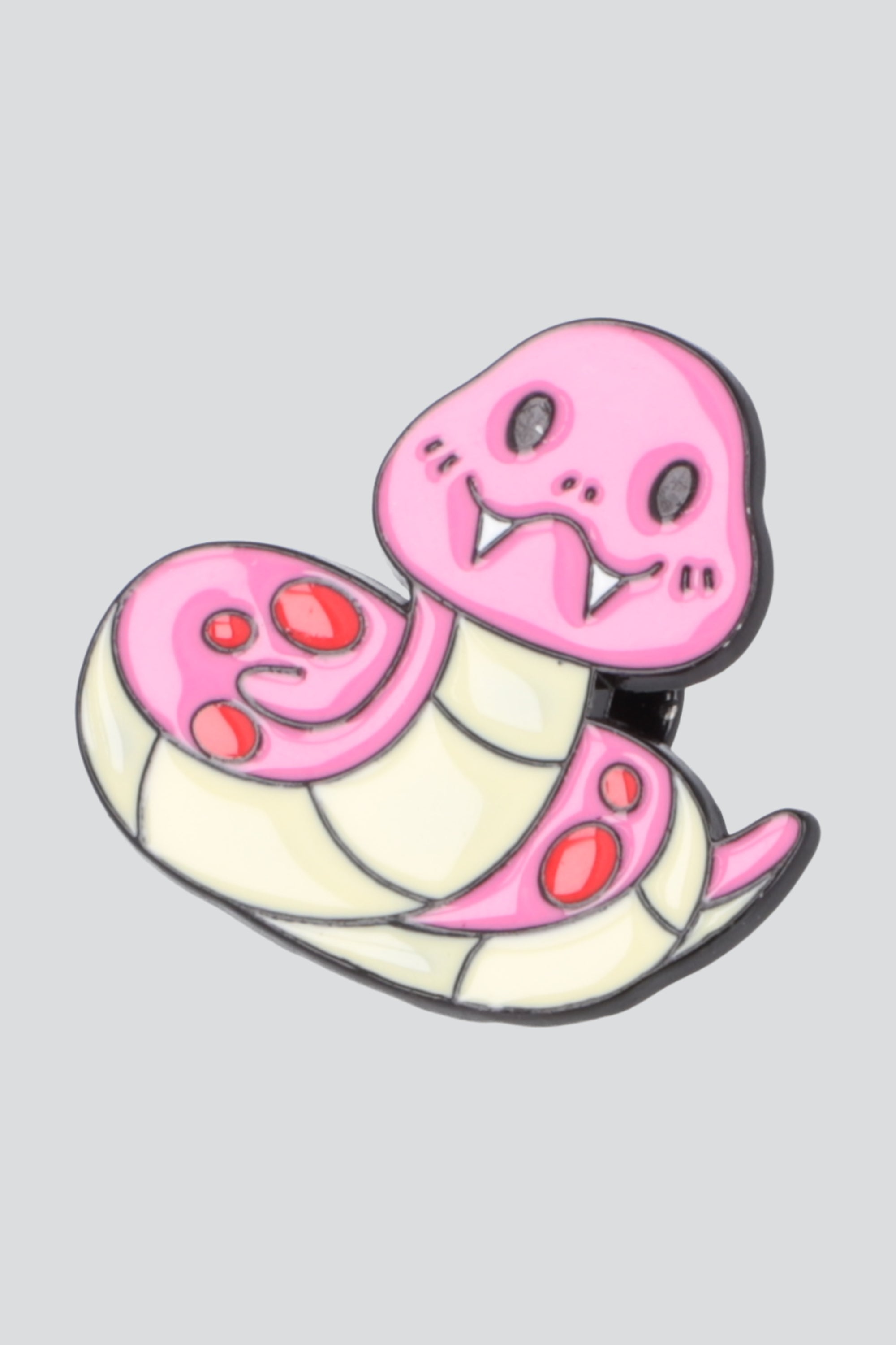 Pin serpiente feliz ROSA