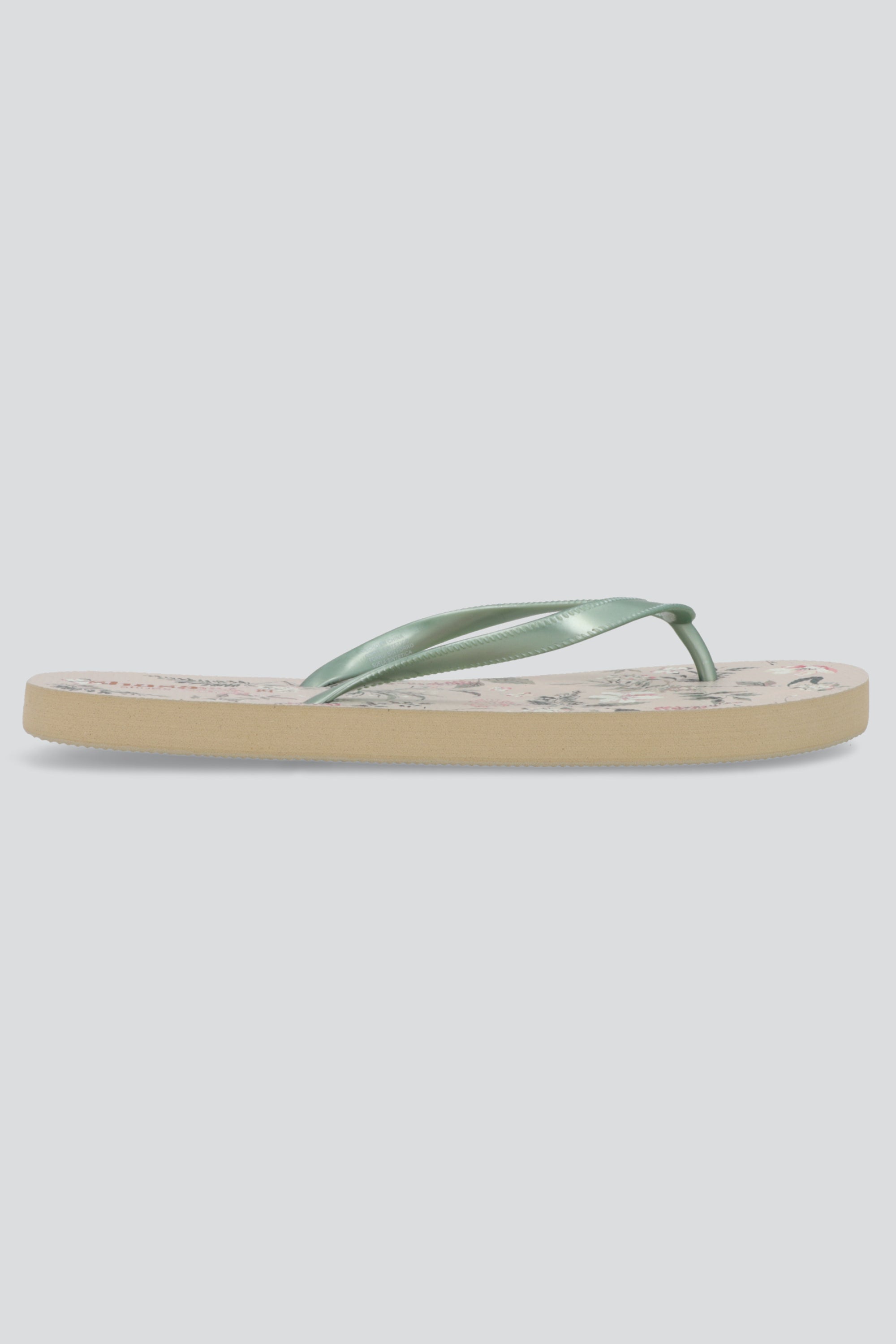 Flip flop flores salvajes HUESO